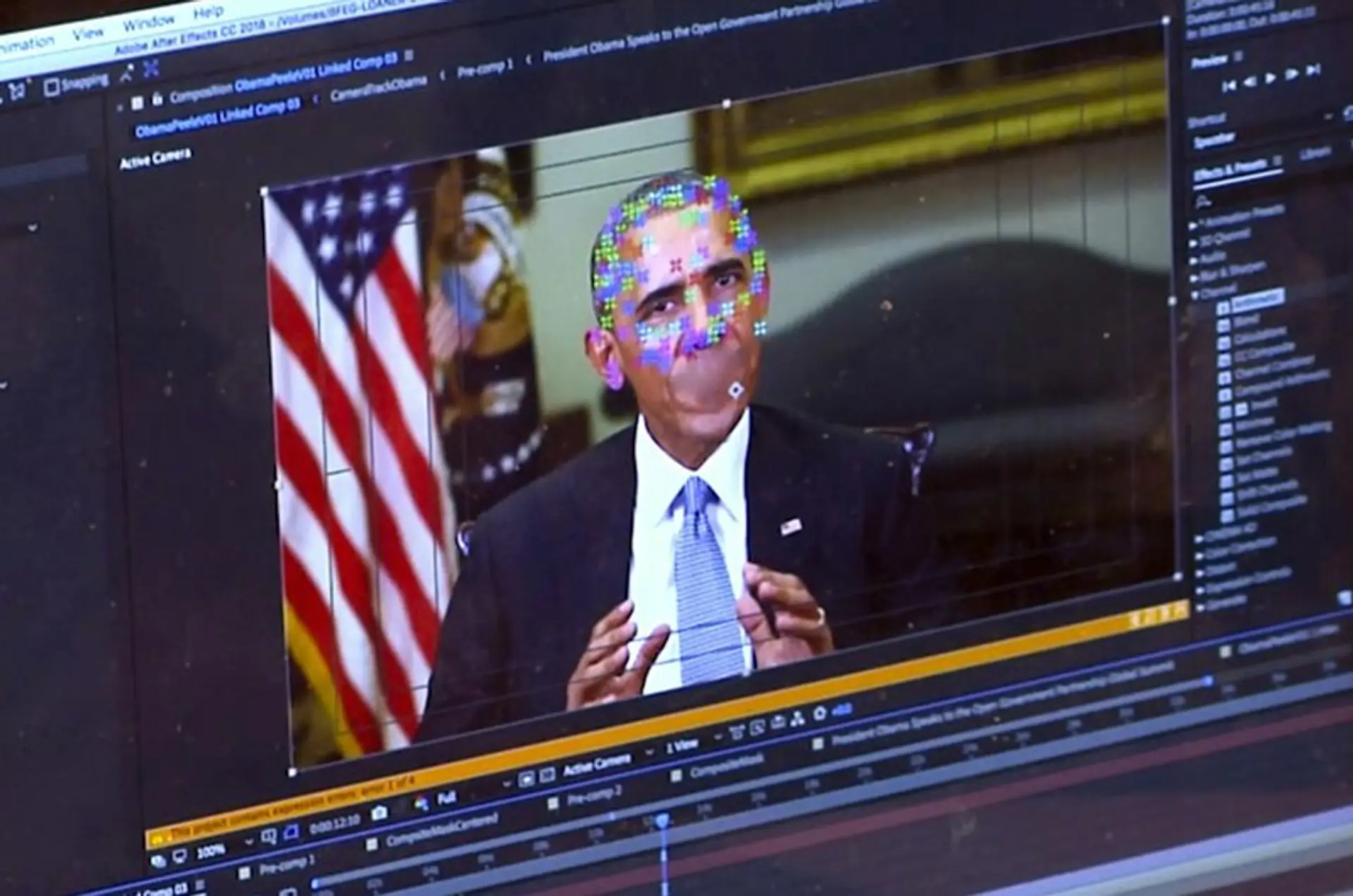 Sfalšovaný prejav Baracka Obamu.
