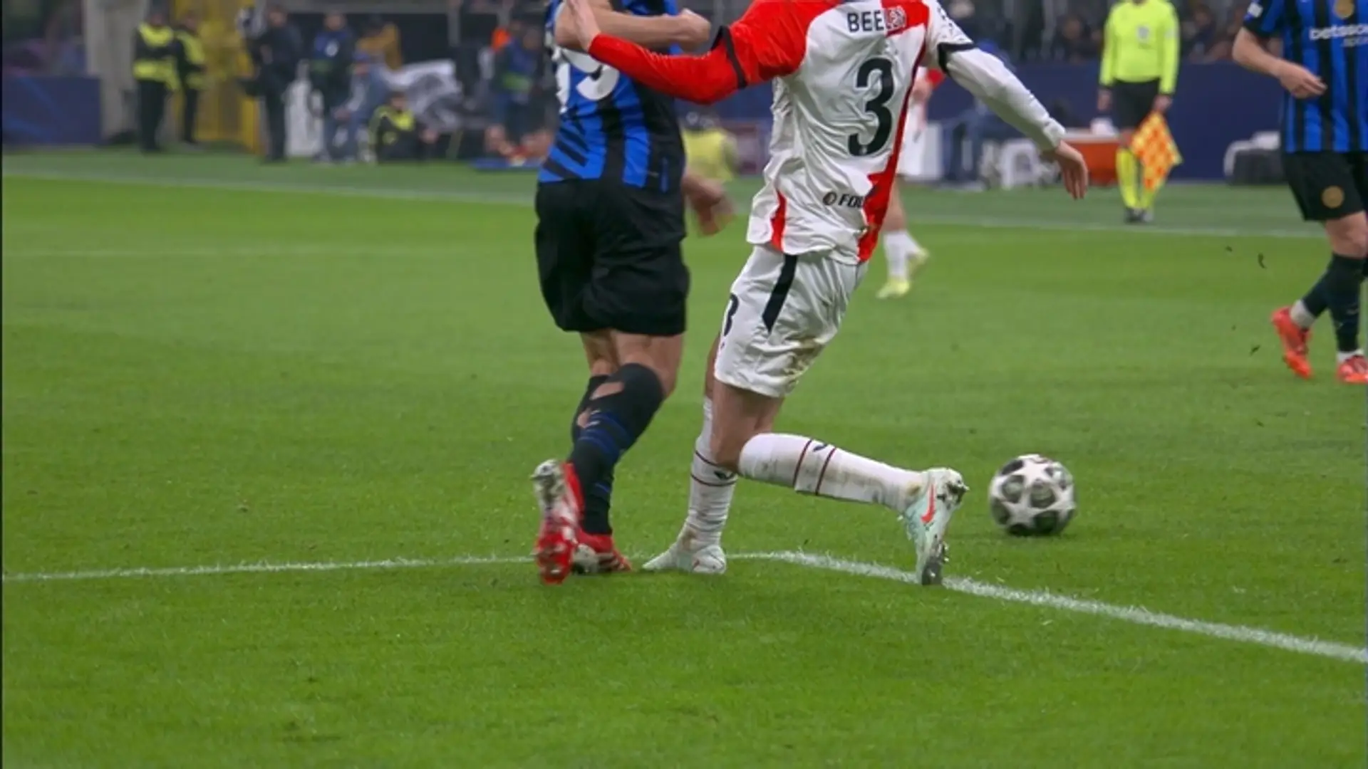 Nariadená penalta v zápase Ligy majstrov
