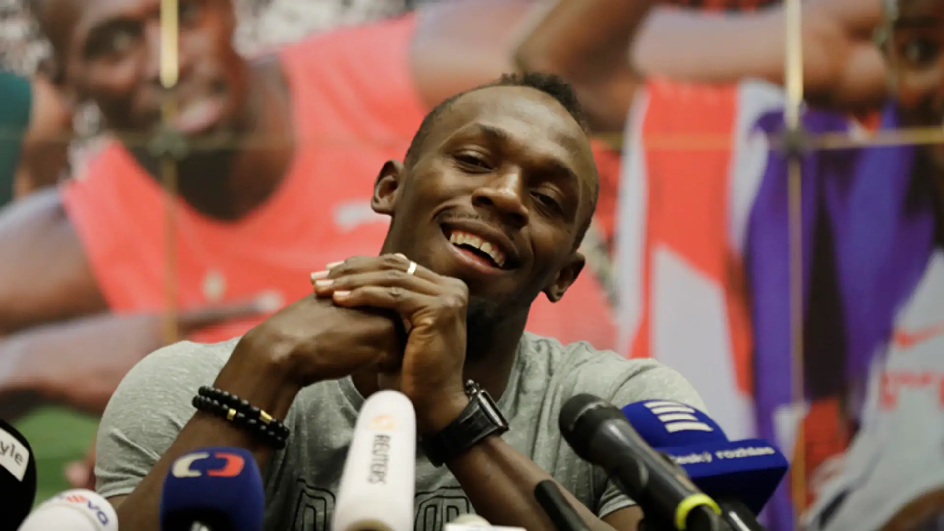 Jamajský špritnér Usain Bolt. 