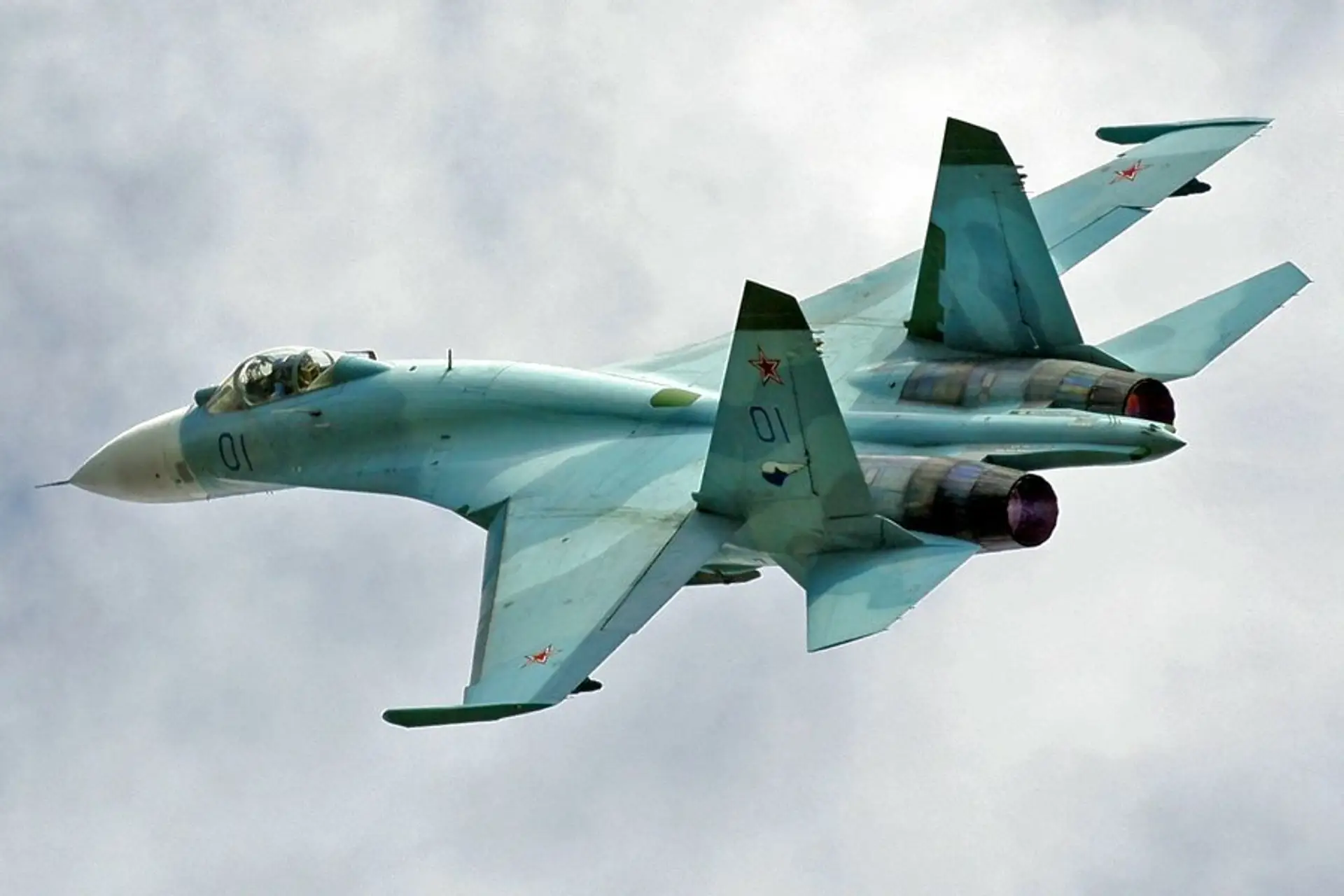 Stíhačka ruského námorníctva SU-33.