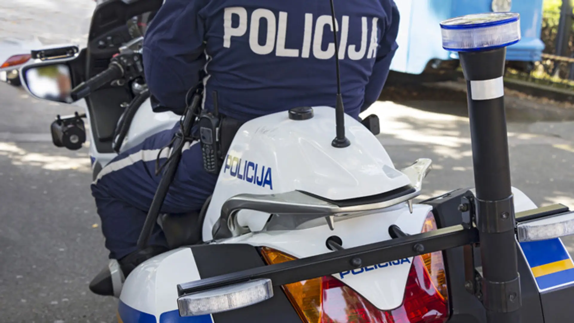 Chorvátsky policajt - ilustračná snímka.