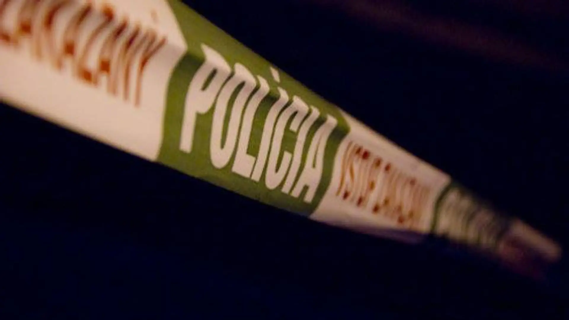 Policajná páska.