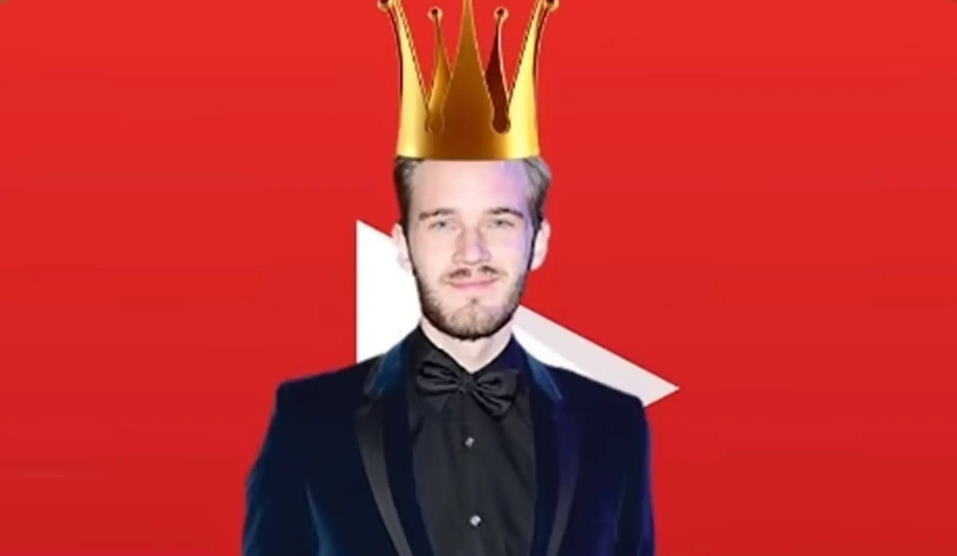 Najsledovanejší youtuber PewDiePie.