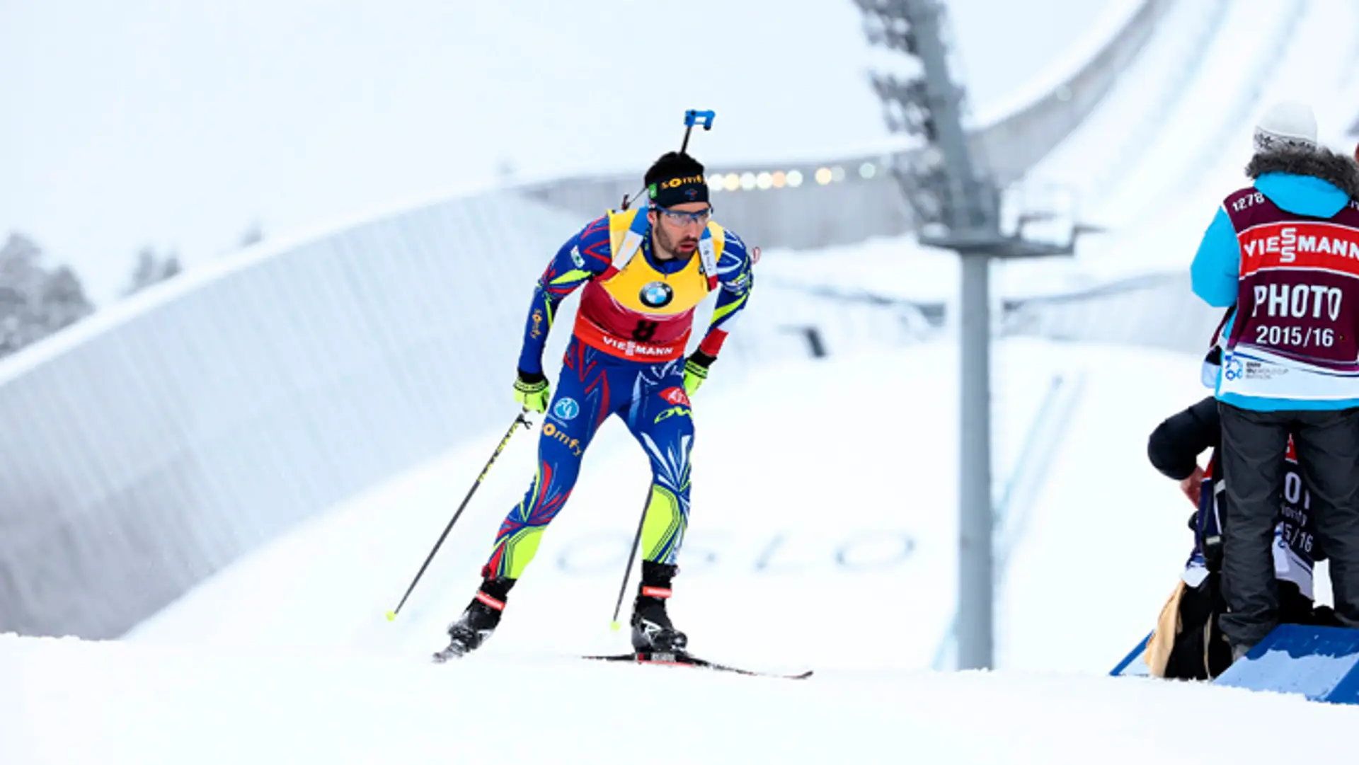 Francúzsky biatlonista Martin Fourcade. 