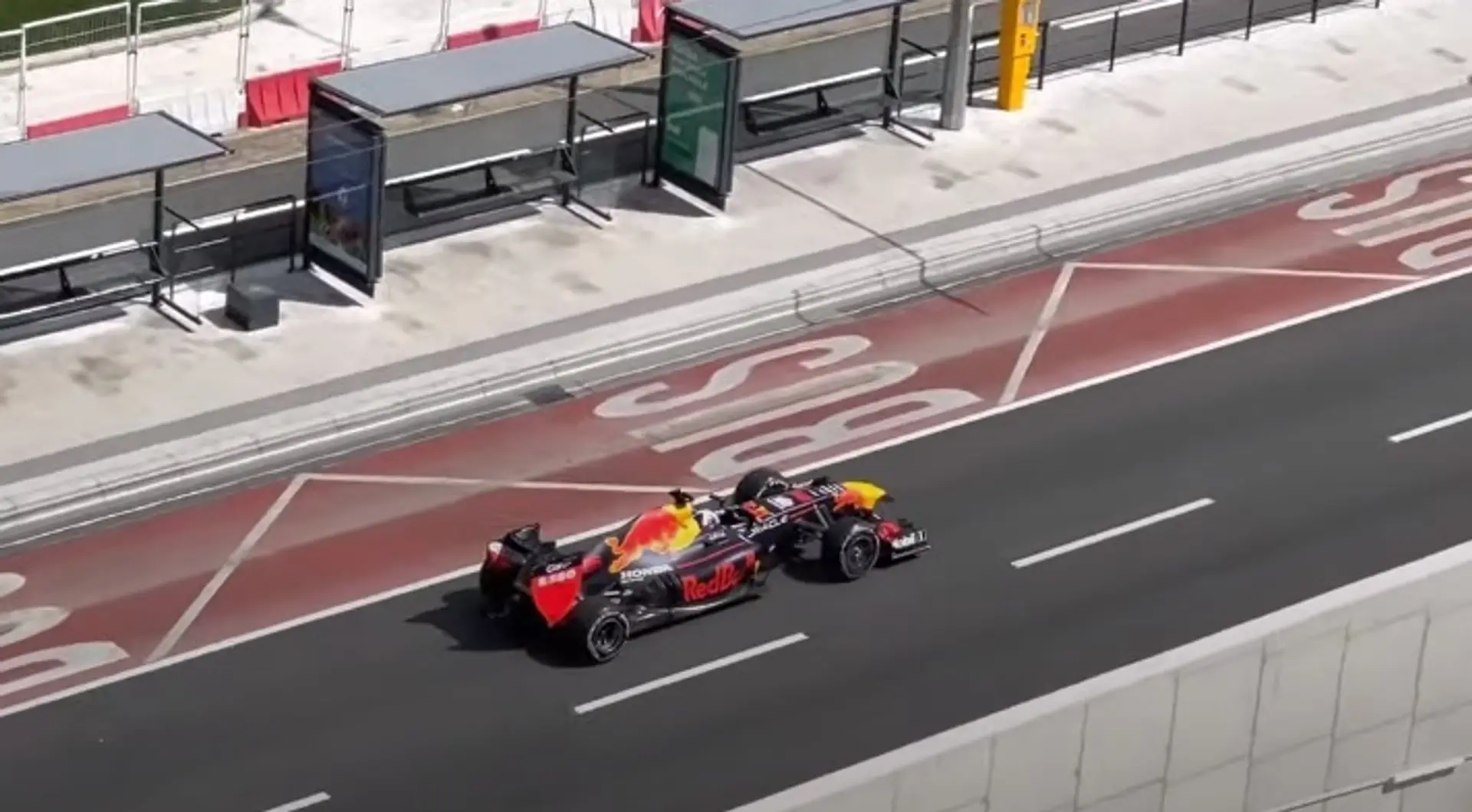 Monopost F1 Redbull v Bratislave.