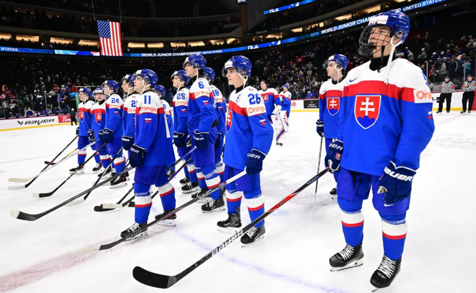 Slovenskí reprezentanti do 20 rokov na MS.