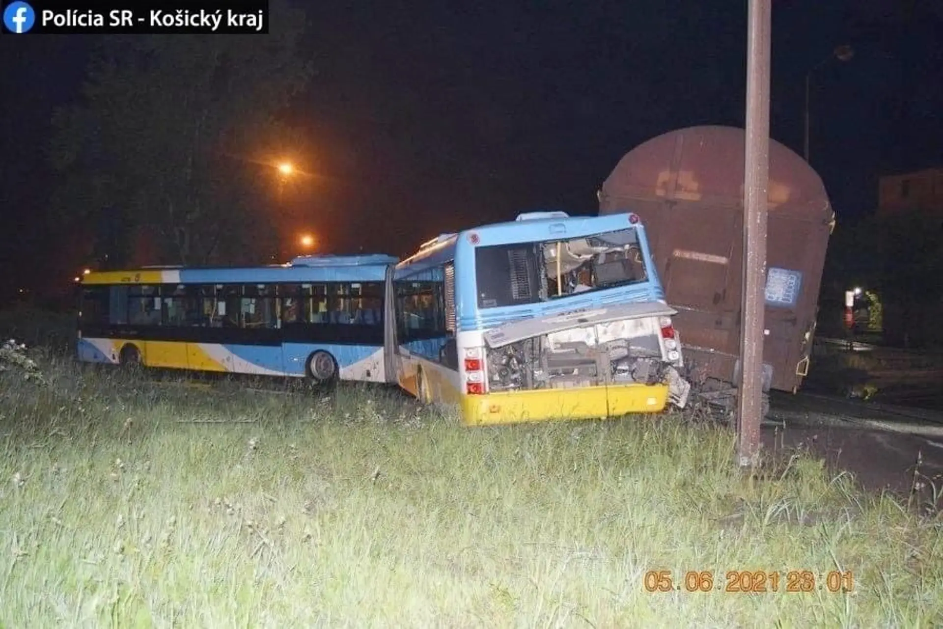 Nehoda v podniku.