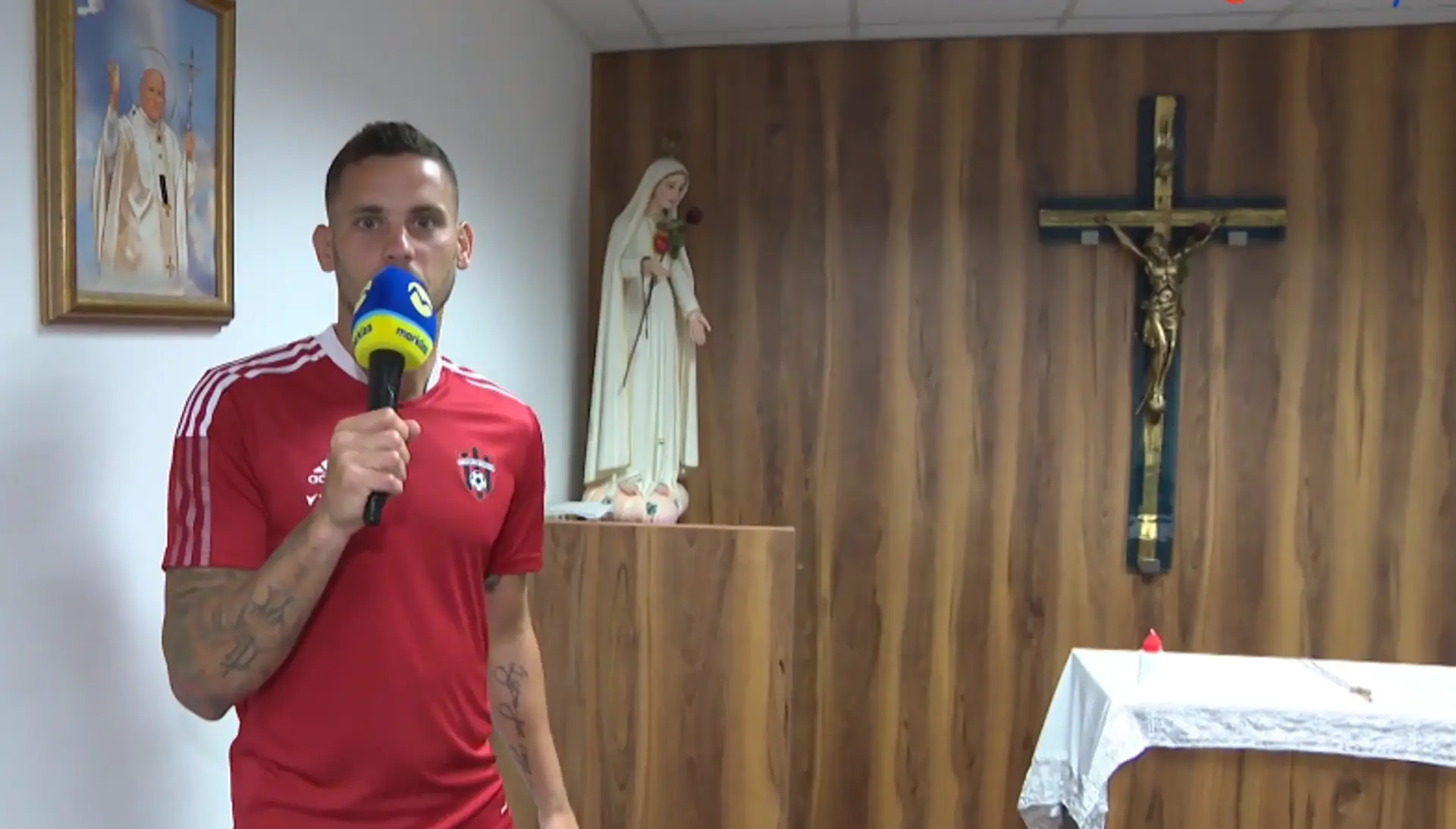 Kristián Koštrna v akcii.