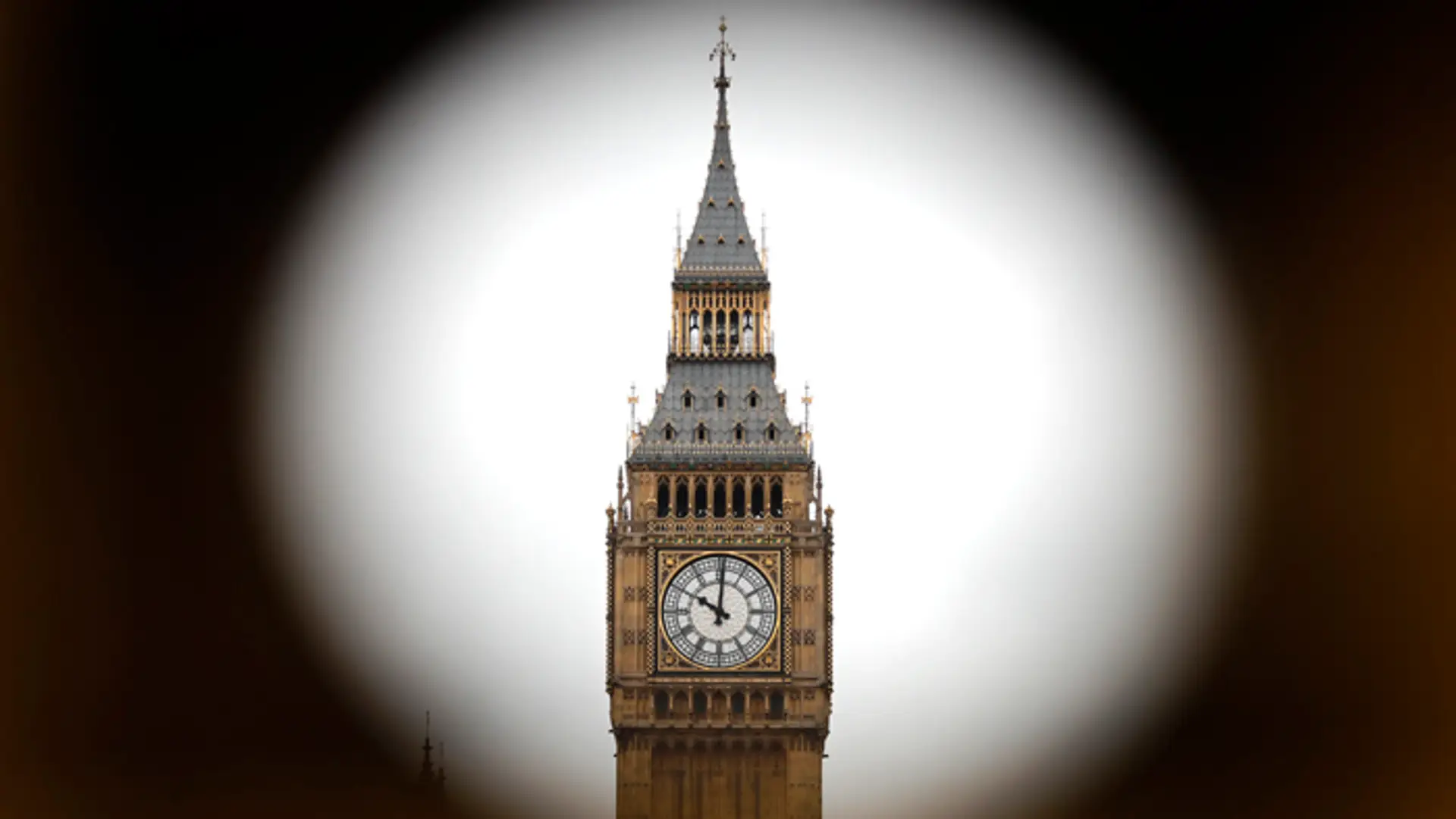 Londýnsky Big Ben. 