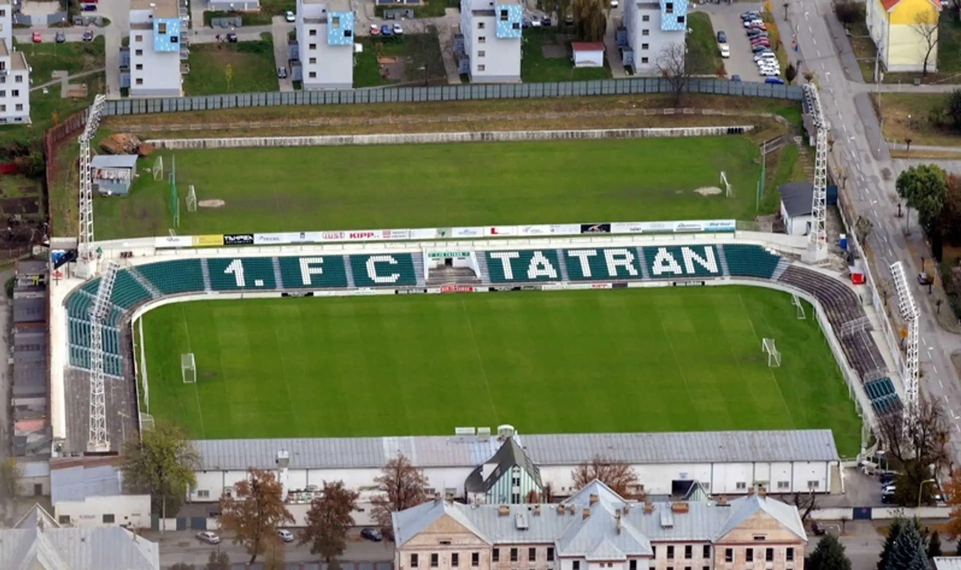 Štadión 1. FC Tatran Prešov.