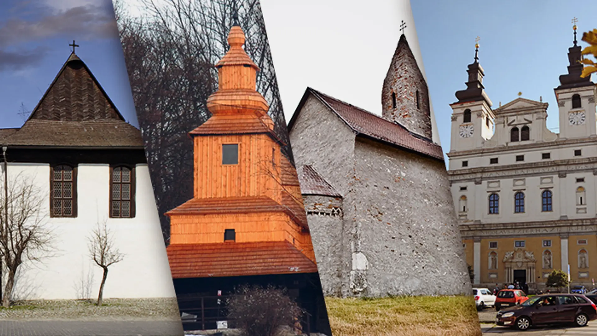Zaujímavé kostoly na Slovensku.