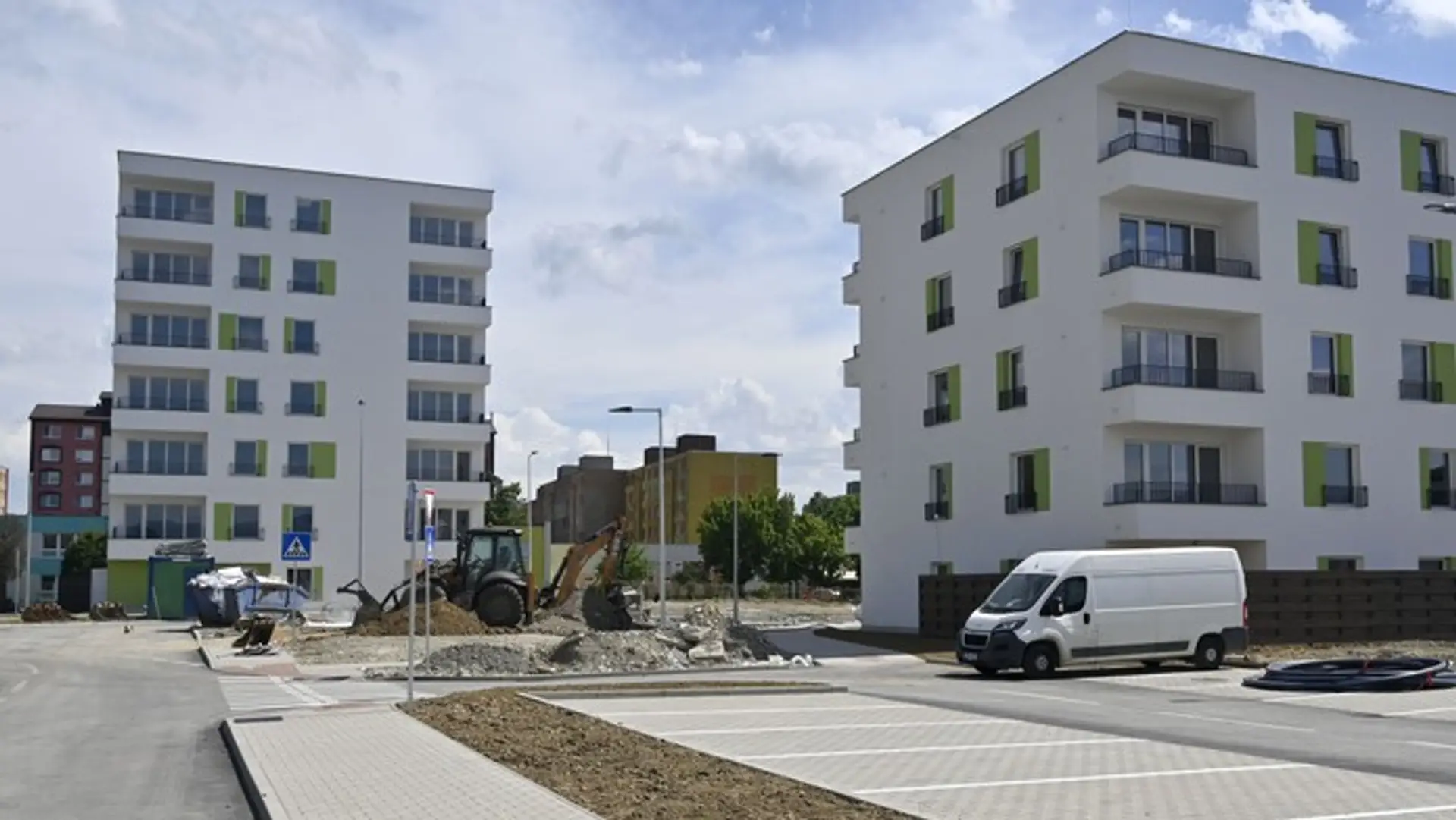 Na snímke sú novostavby
