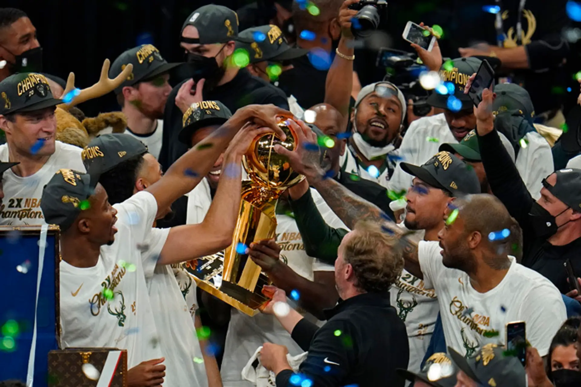 Basketbalisti Milwaukee Bucks.