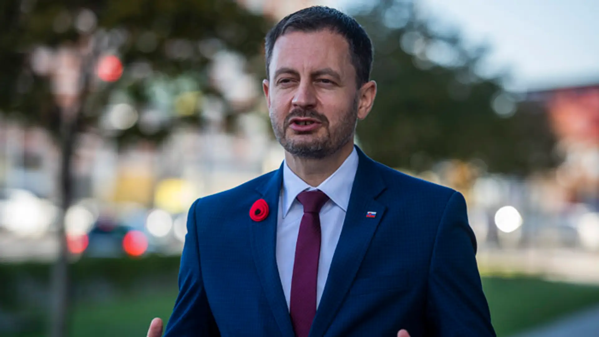 Predseda vlády SR Eduard Heger.