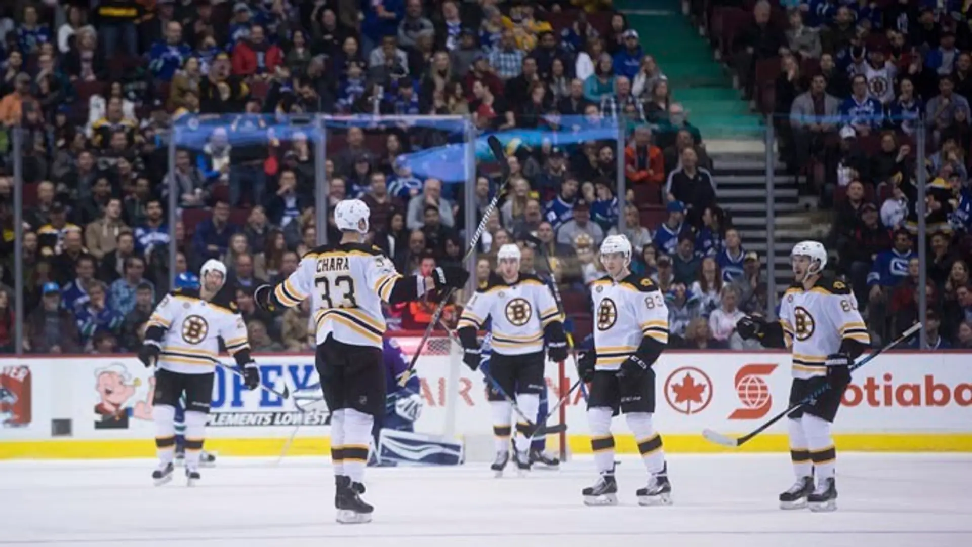Slovenský obranca Zdeno Chára prispel v zámorskej NHL jedným gólom.