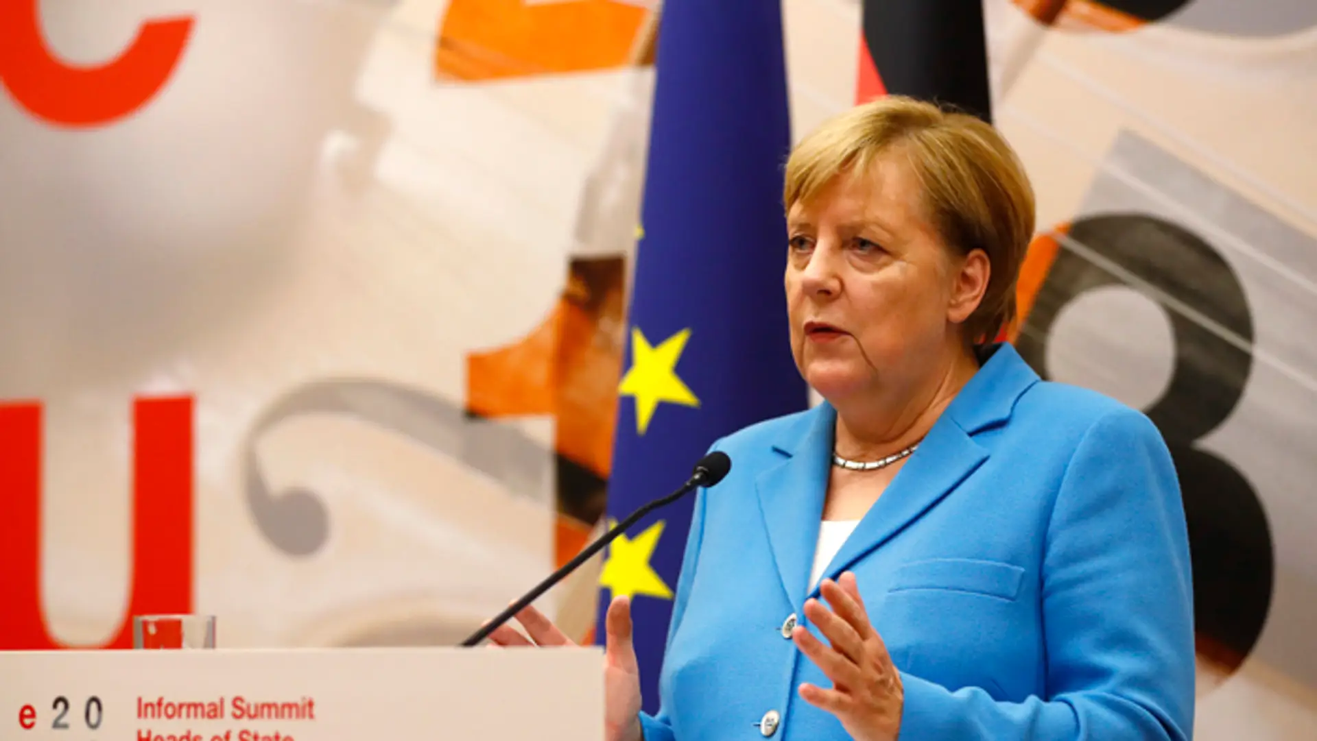 Nemecká kancelárka Angela Merkelová.