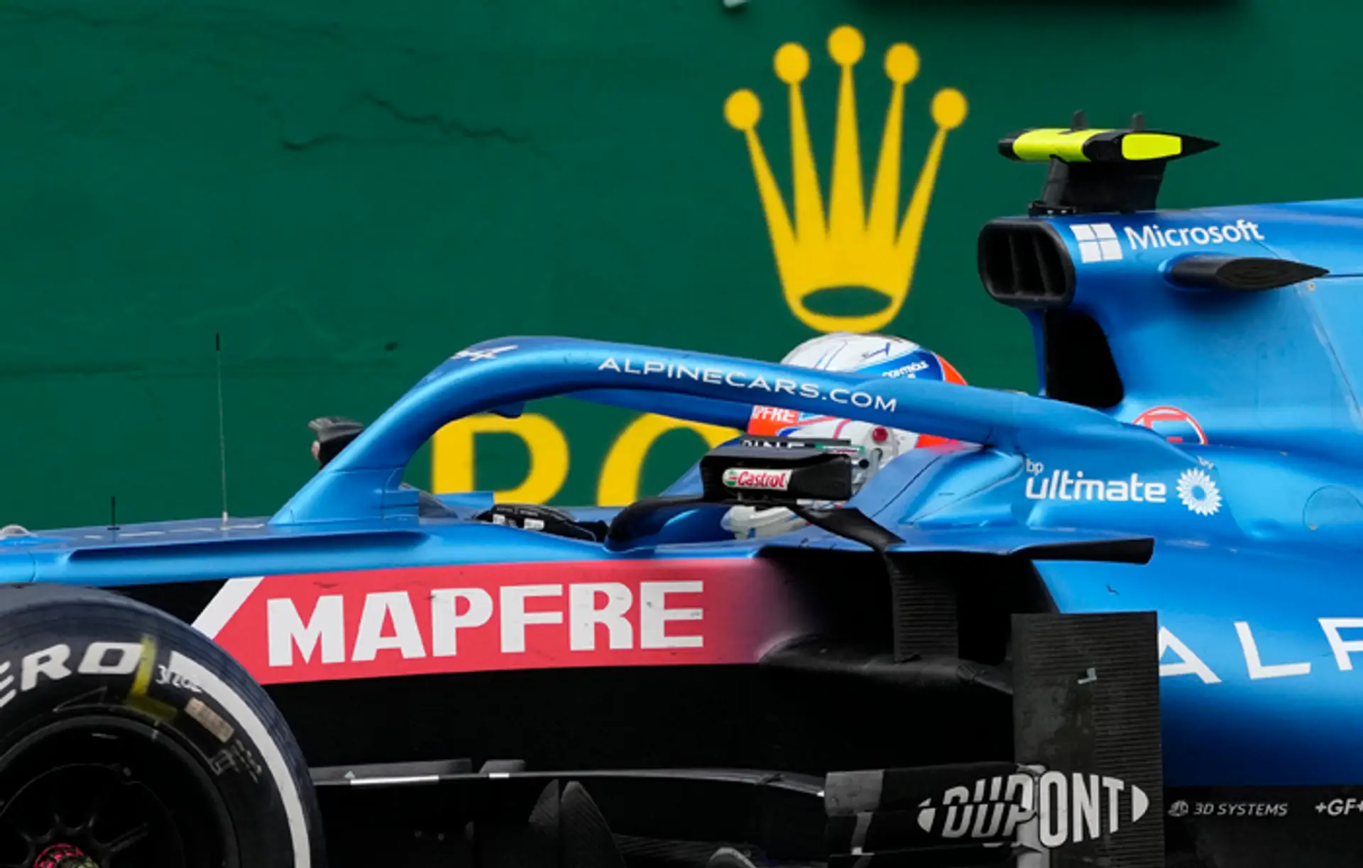 Francúzsky pretekár Esteban Ocon z tímu Alpine.