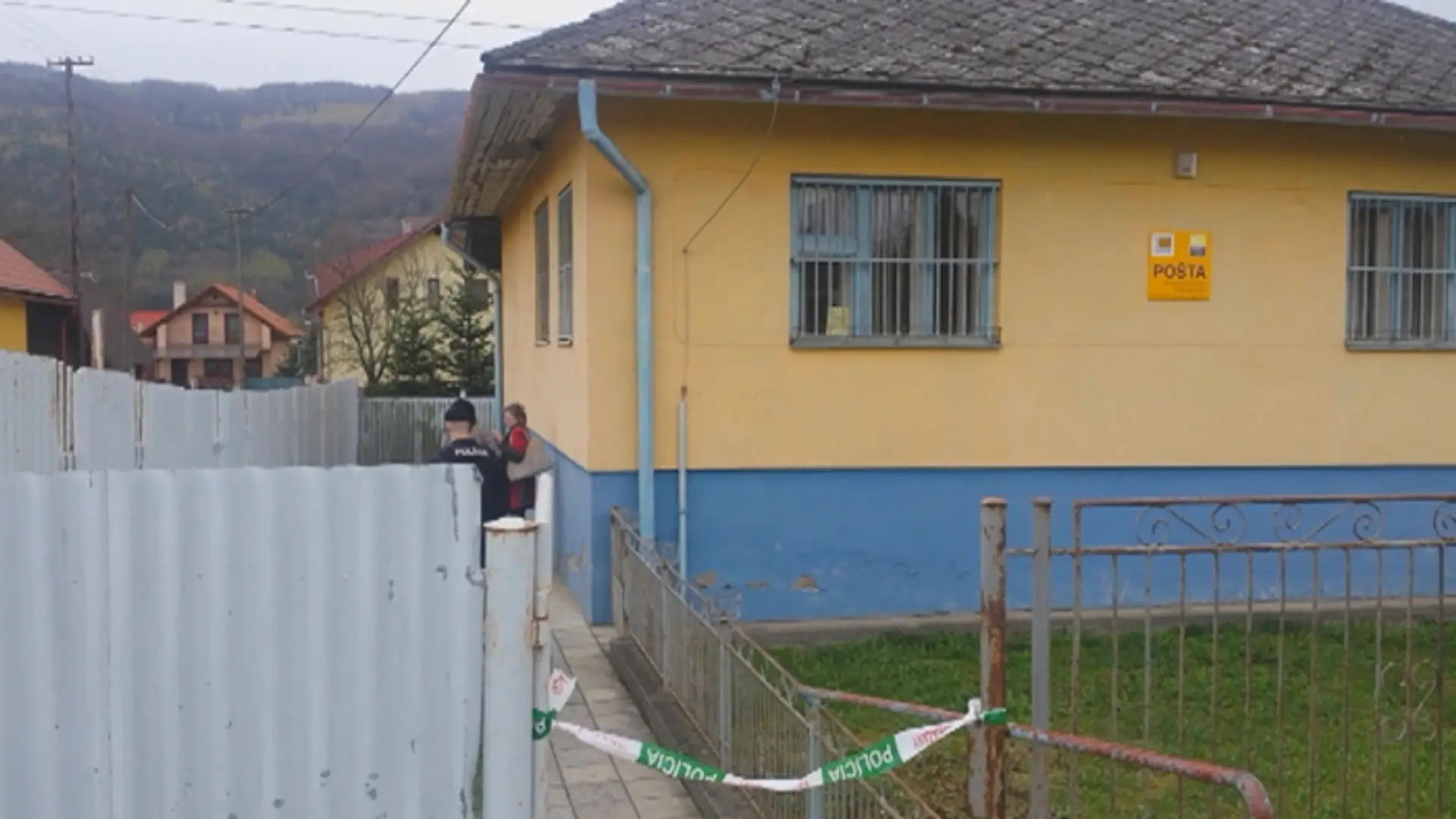 Pošta v Pečovskej Novej Vsi.