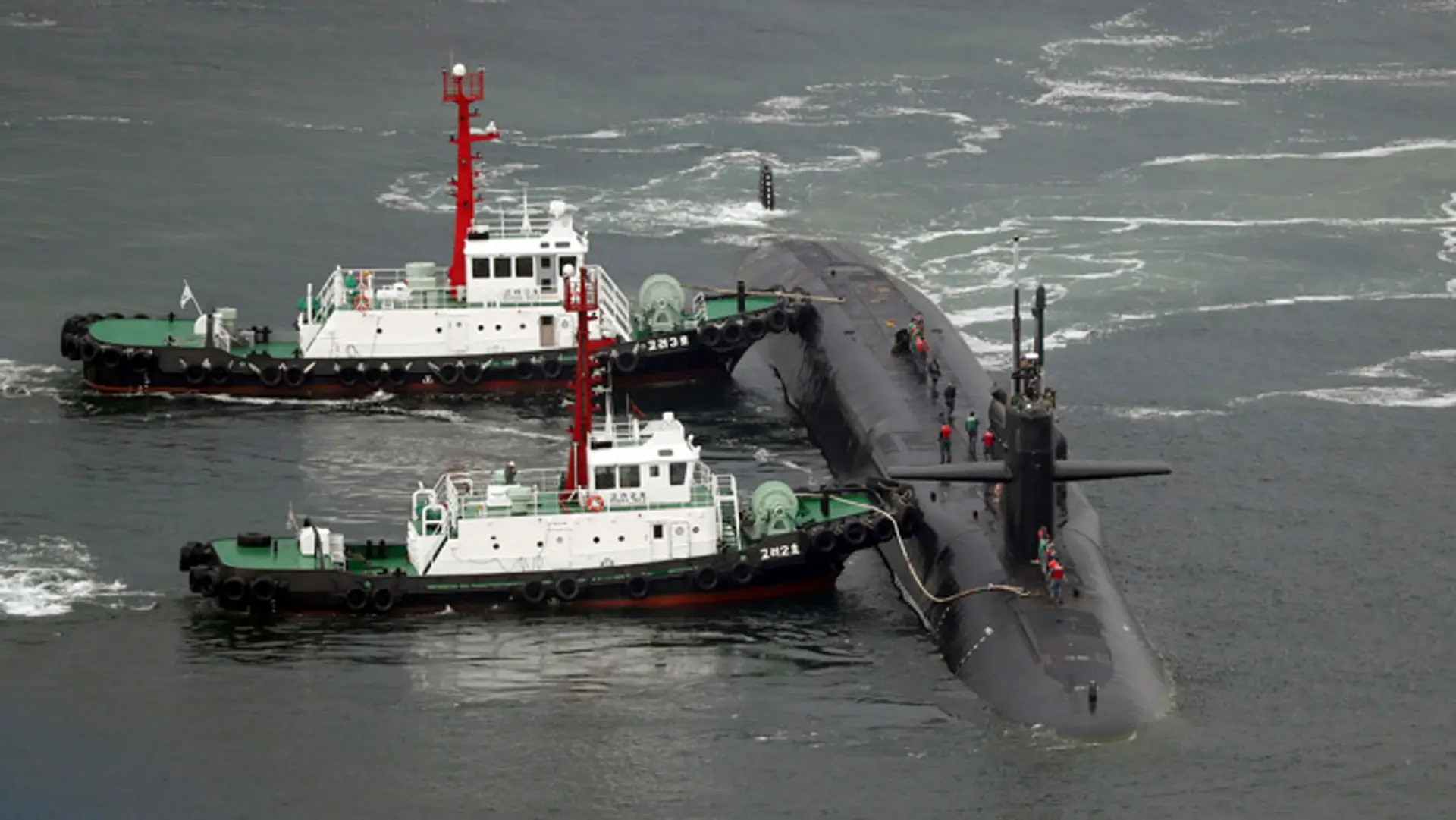 Americká atómová ponorka USS Michigan.