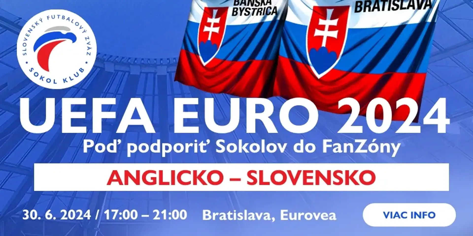 Opäť môžete prísť do fanzóny v Bratislave.