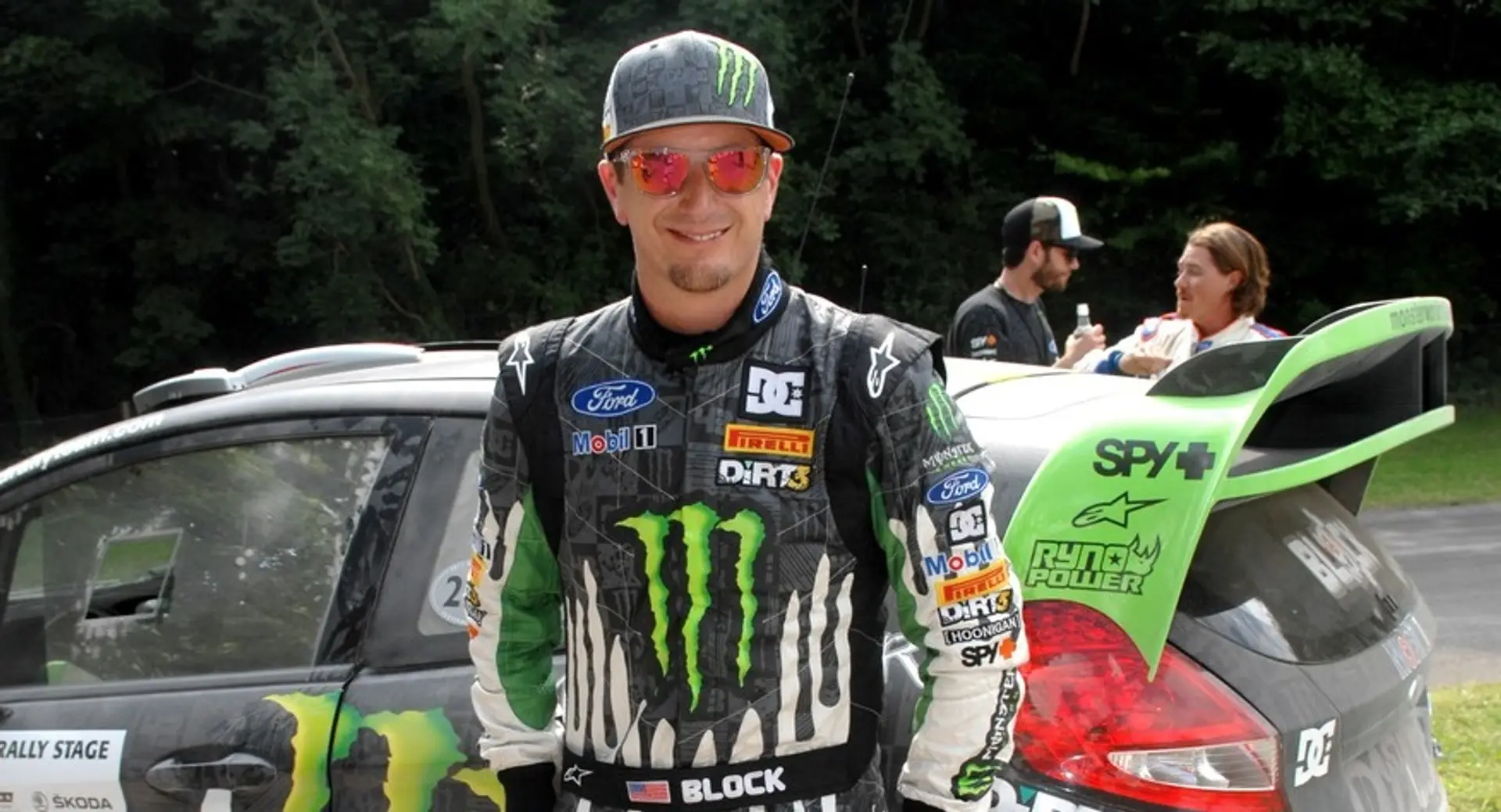 Pretekár Ken Block na archívnej snímke z roku 2011.