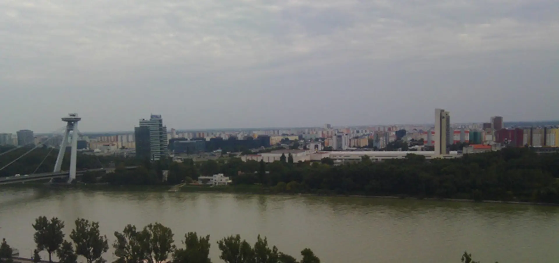 Pohľad na Petržalku
