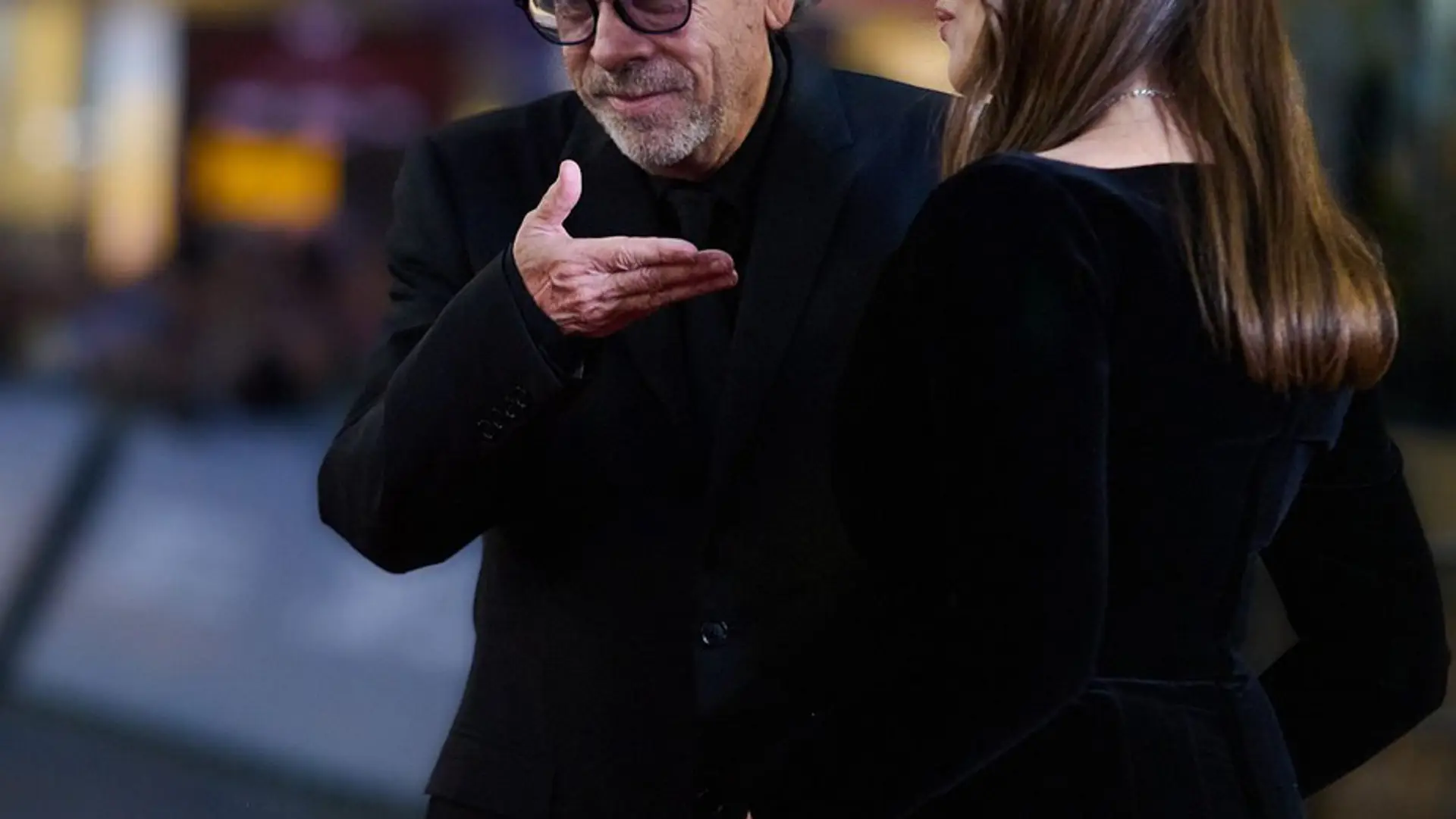 Tim Burton a Monica Belluci 