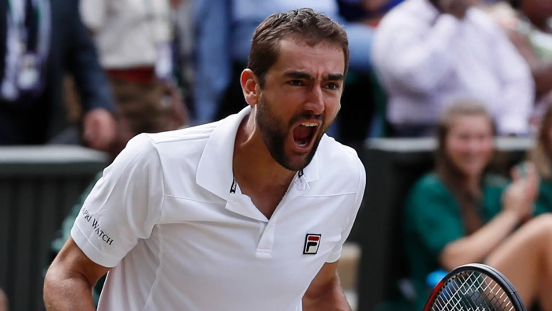 Marin Čilič na Wimbledone.