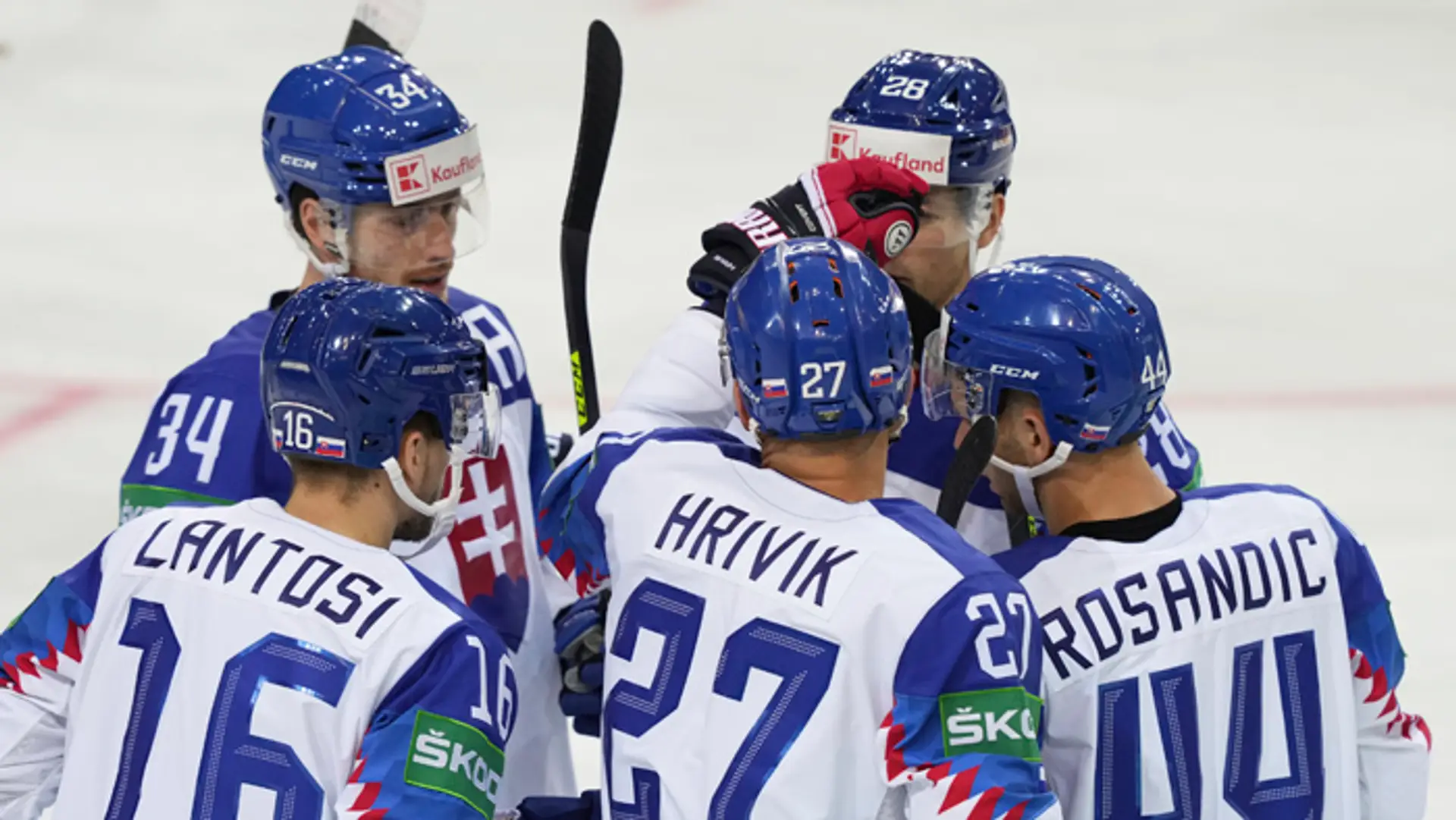 Slovenskí hokejoví reprezentanti.