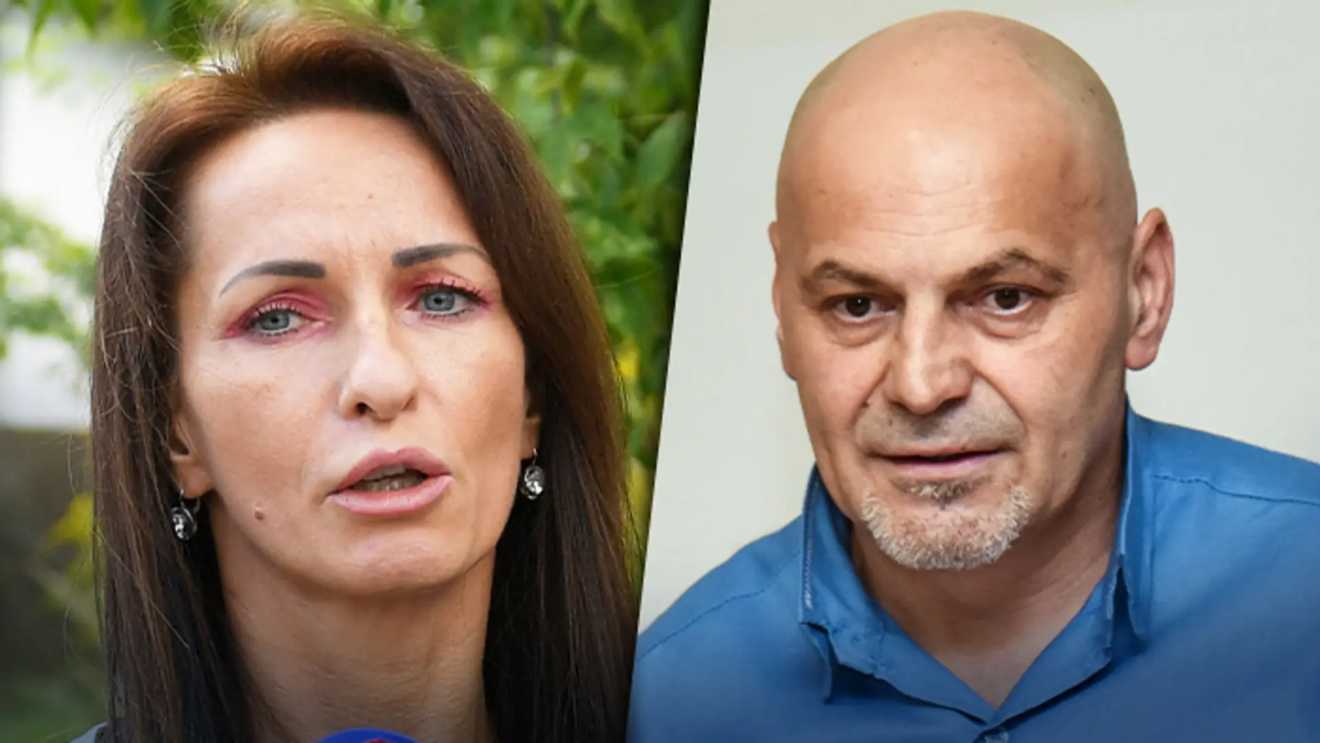 Na archívnej snímke Gabriela Bartošová a Miloš Kaštan.