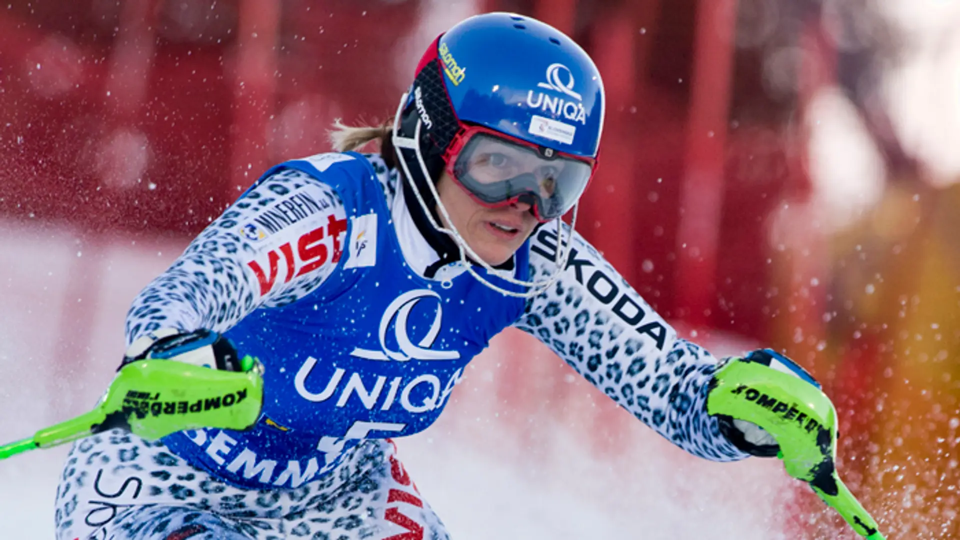 Lyžiarska Veronika Velez-Zuzulová. 