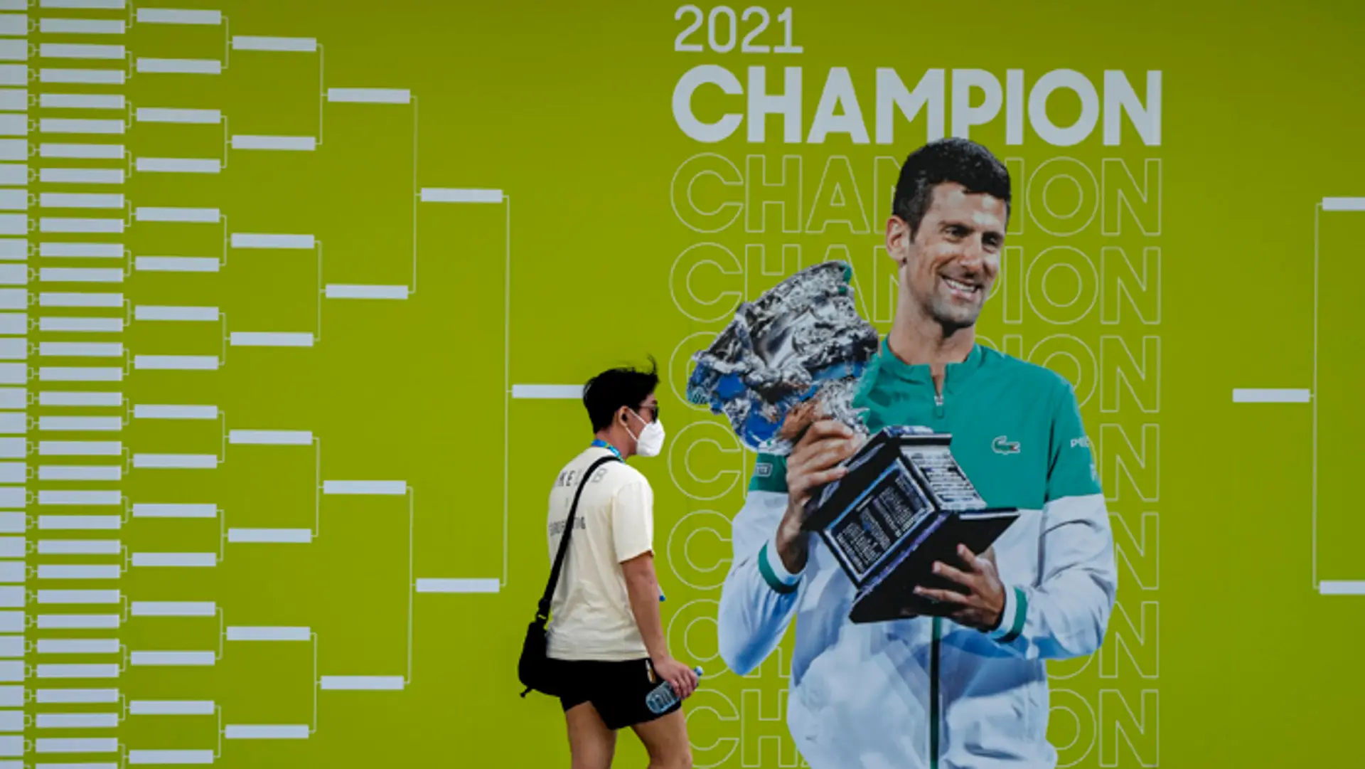 Srbský tenista Novak Djokovič.