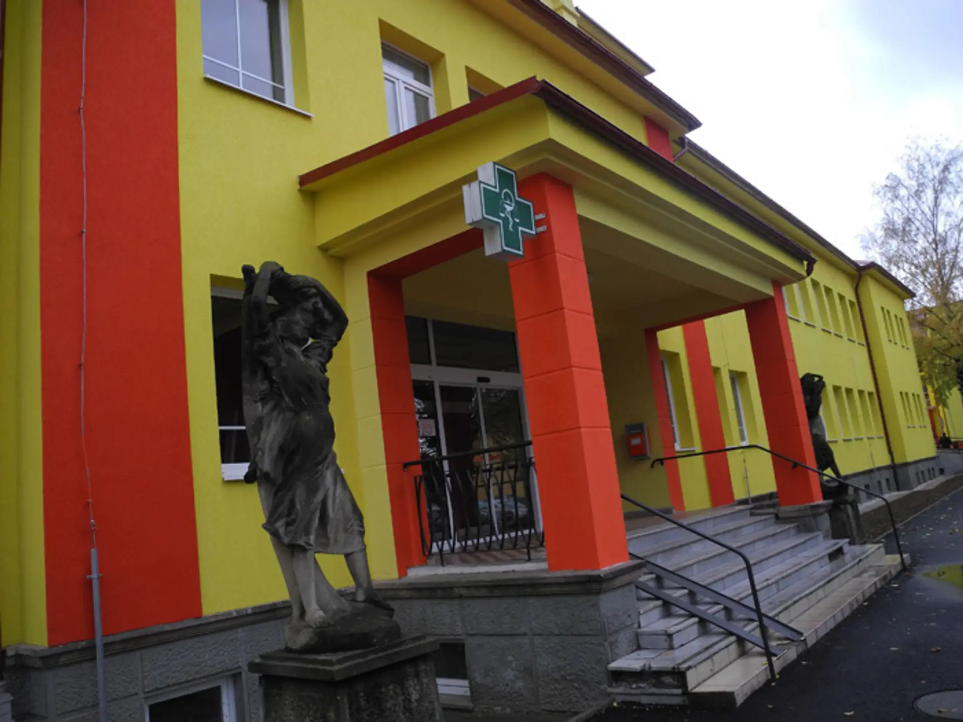 Ľubovnianska nemocnica na archívnej snímke.