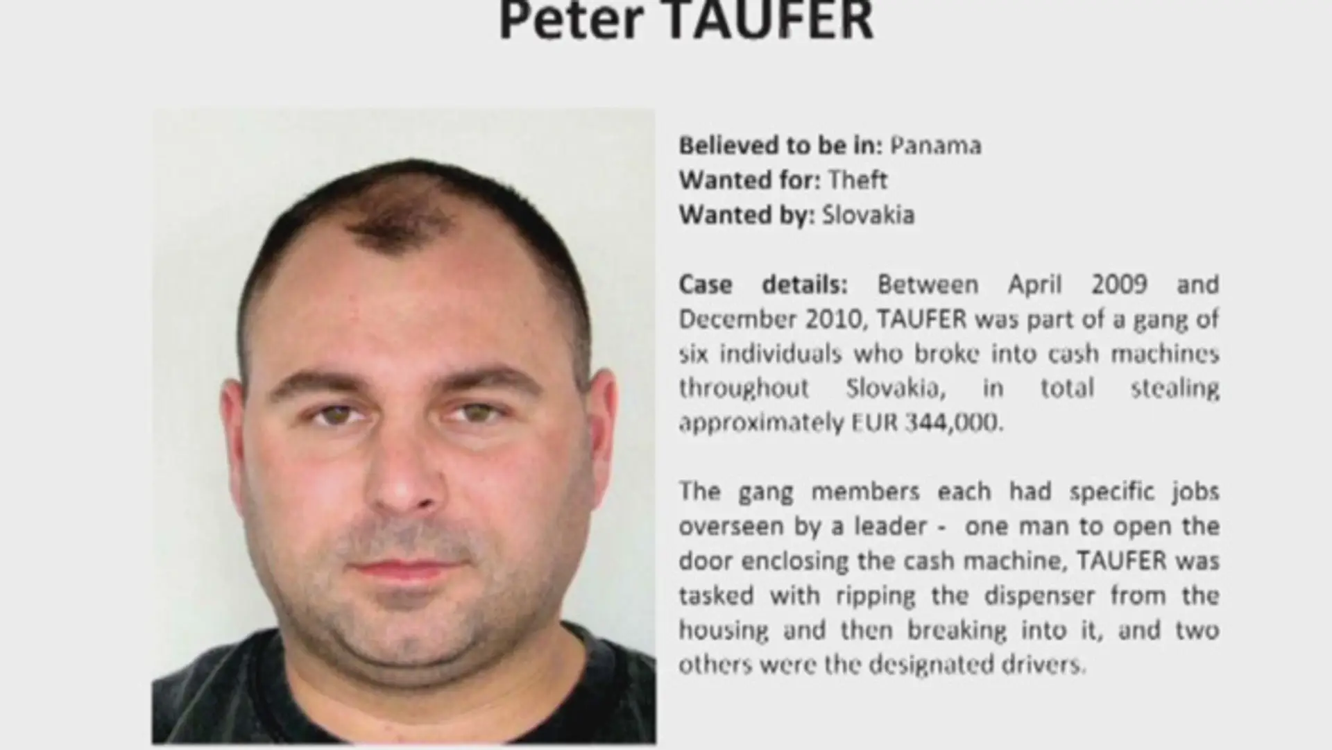 Peter Taufer.