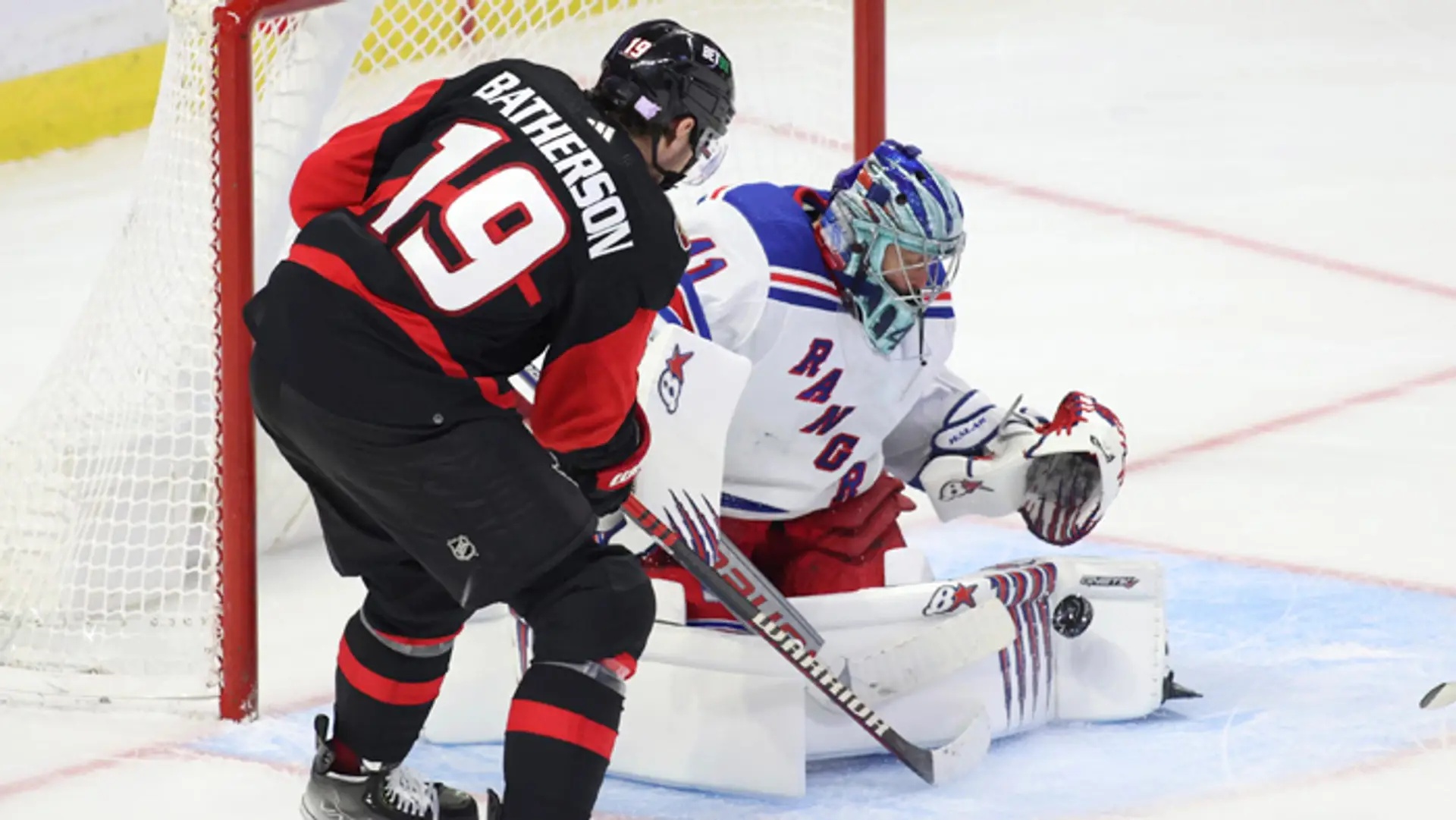 Halák dosiahol prvé víťazstvo v drese NY Rangers.