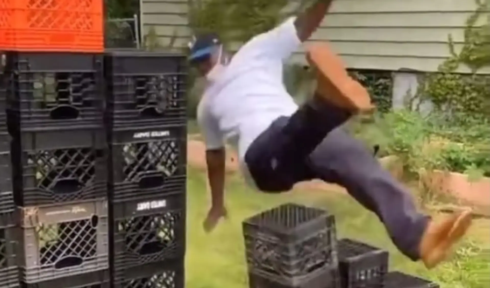 Milk Crate Challenge.