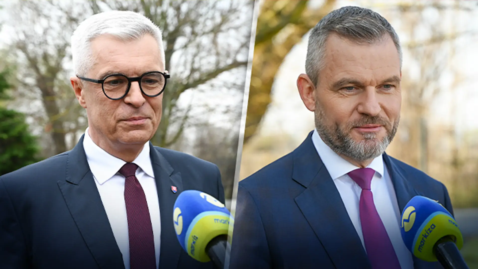 Ivan Korčok a Peter Pellegrini.
