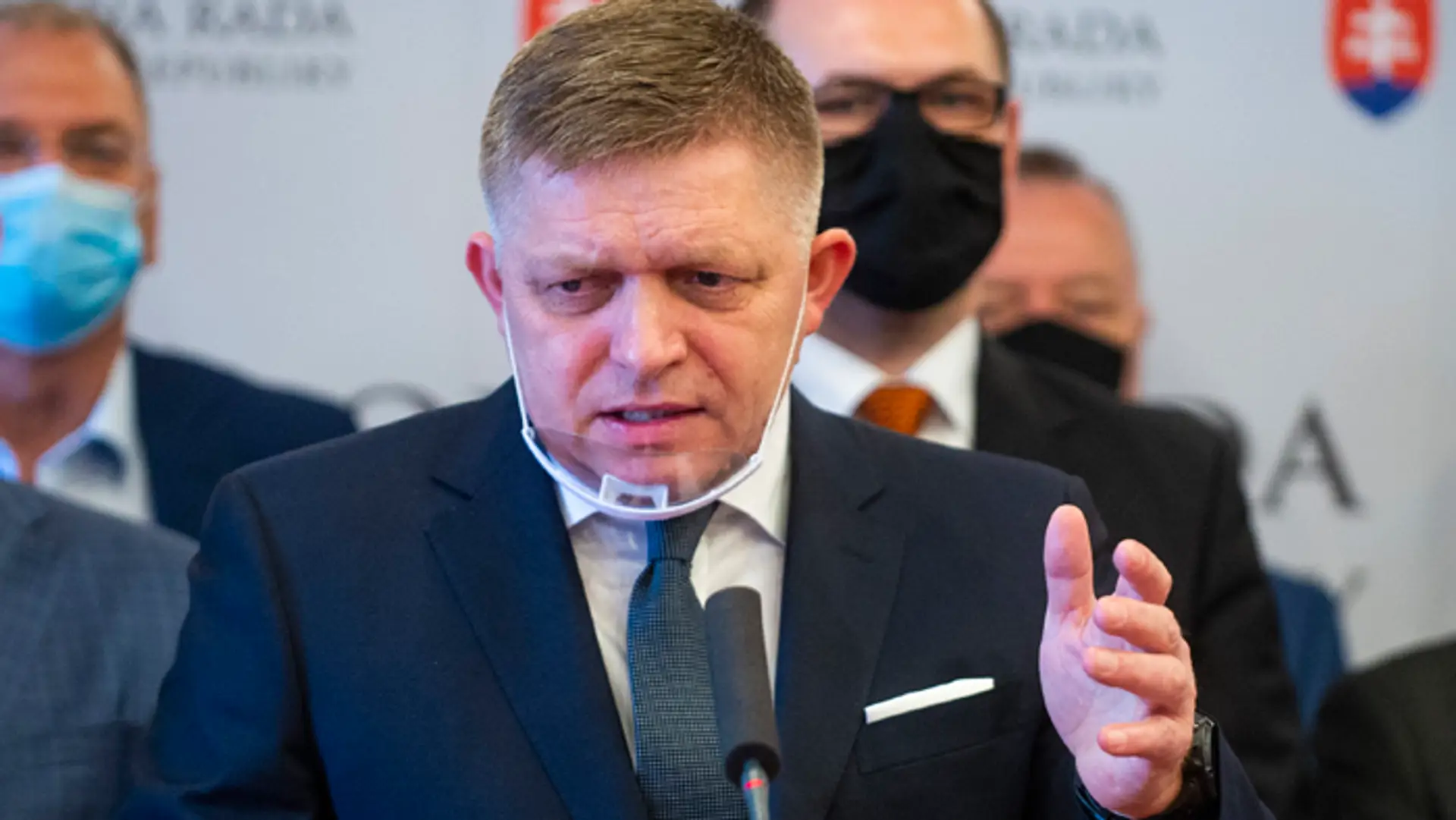 Predseda Smer-SD Robert Fico.