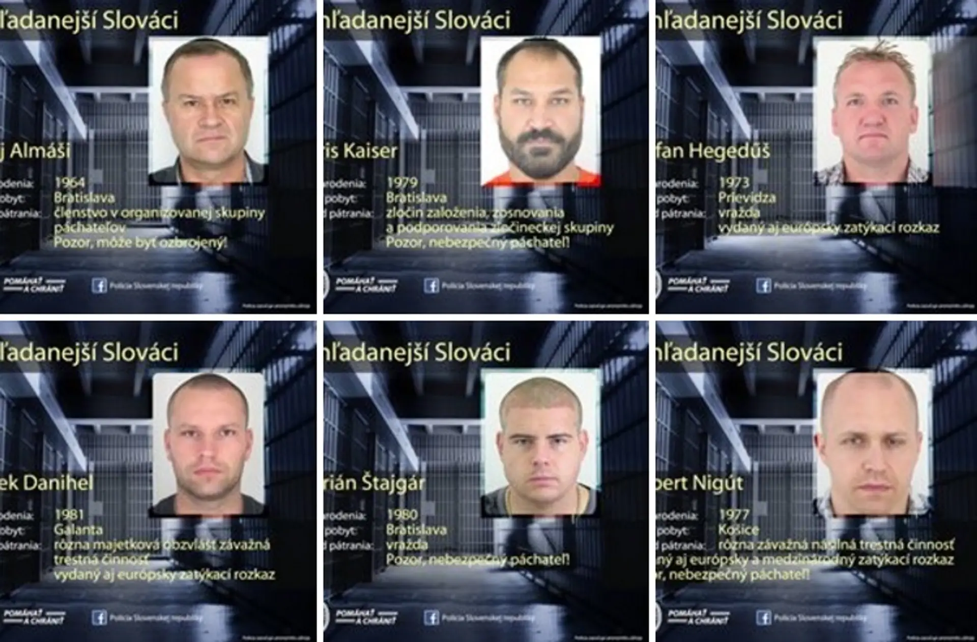 Najhľadanejší Slováci.
