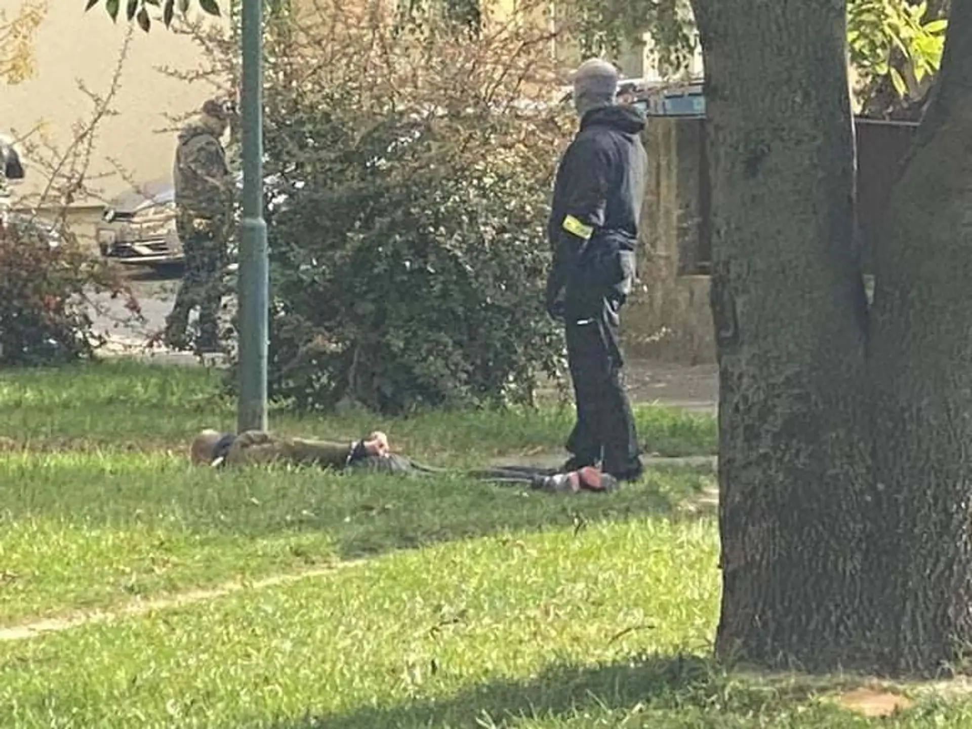 Zásah príslušníkov NAKA v Petržalke.