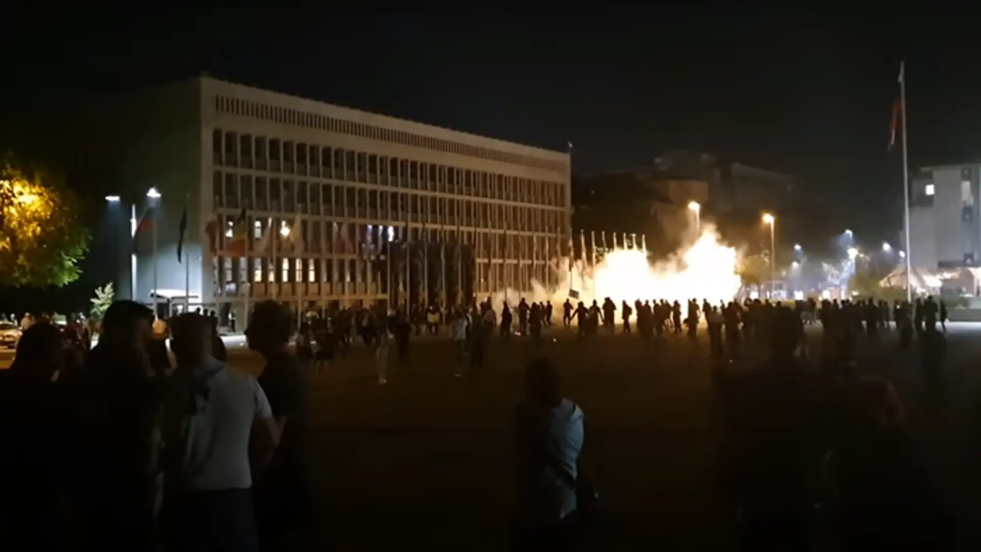 Protest v Slovinsku