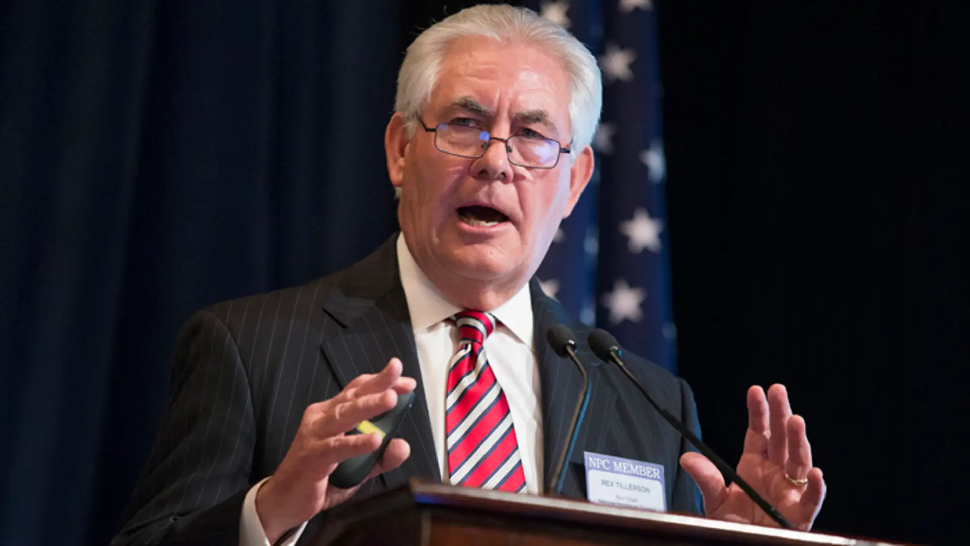Rex Tillerson.