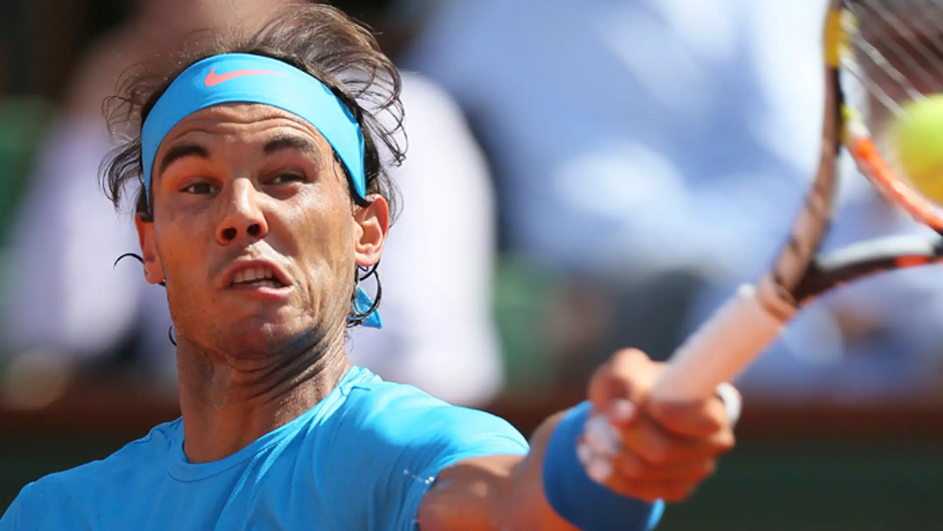 Rafael Nadal na Roland Garros proti Novakovi Djokovičovi.