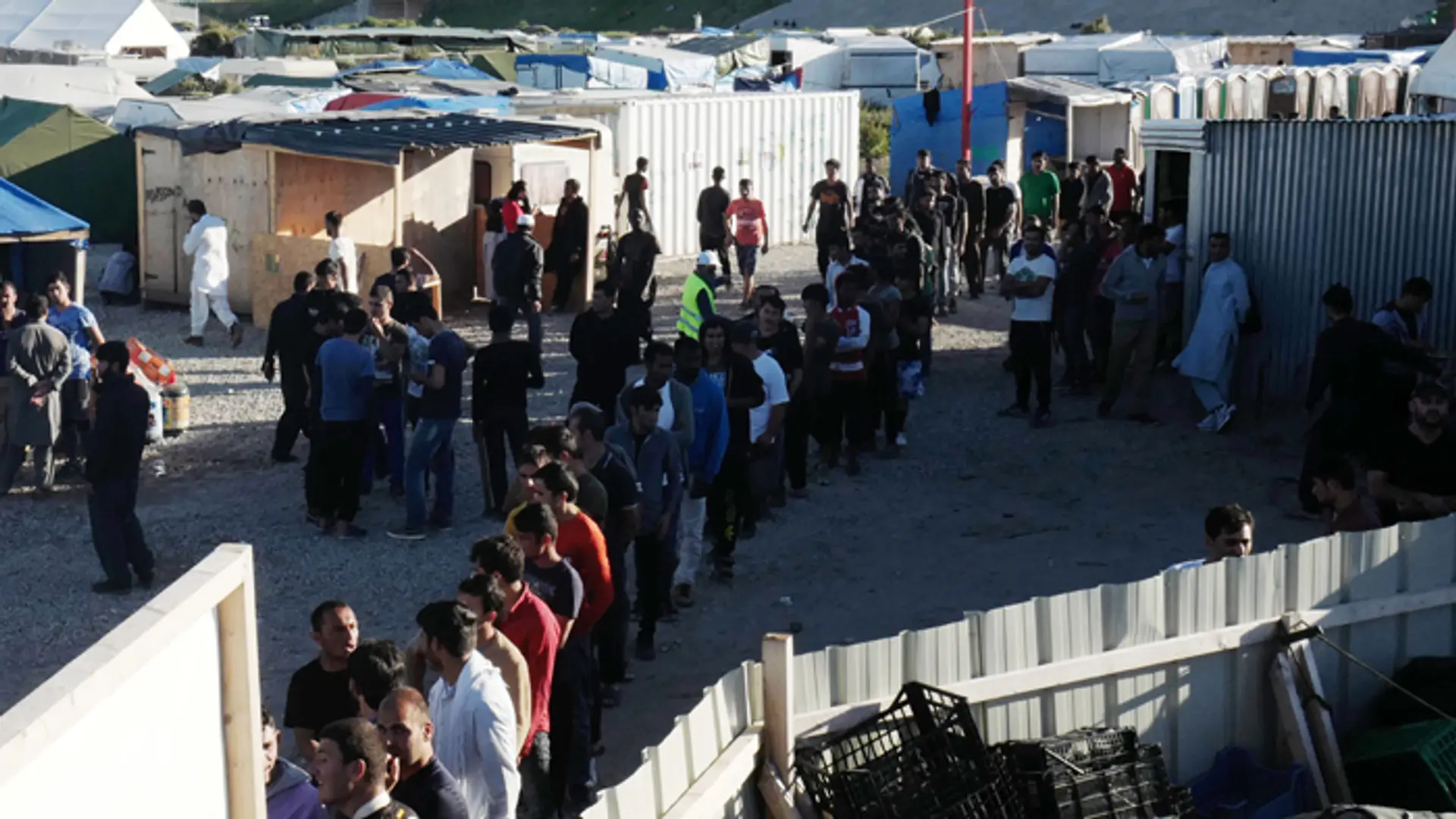 "Džunľga" v Calais.