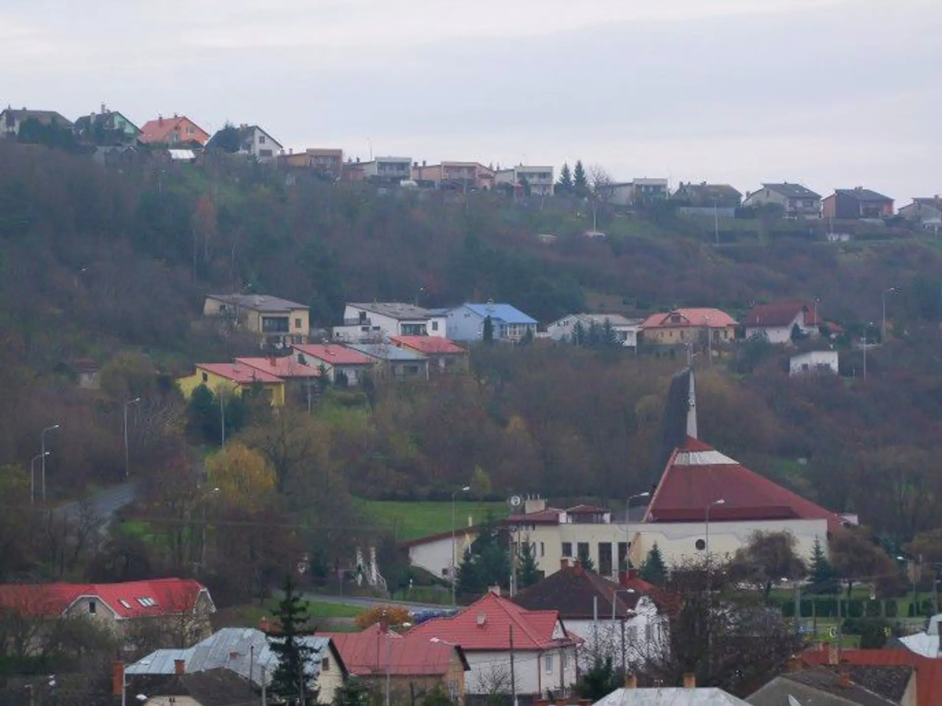 Pohľad na Vinice, časť mesta Vranov nad Topľou. 