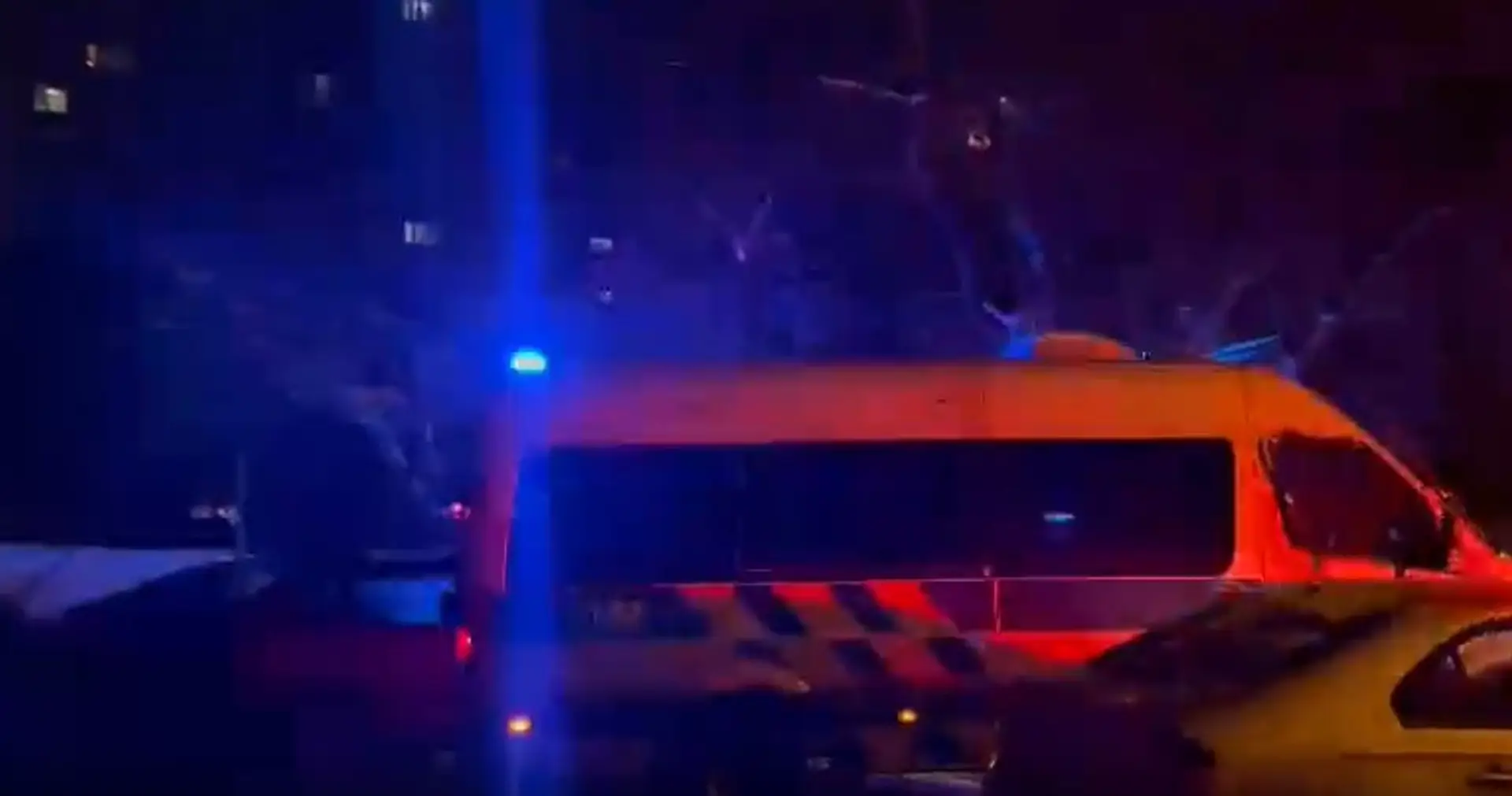 Zásah v Prahe.