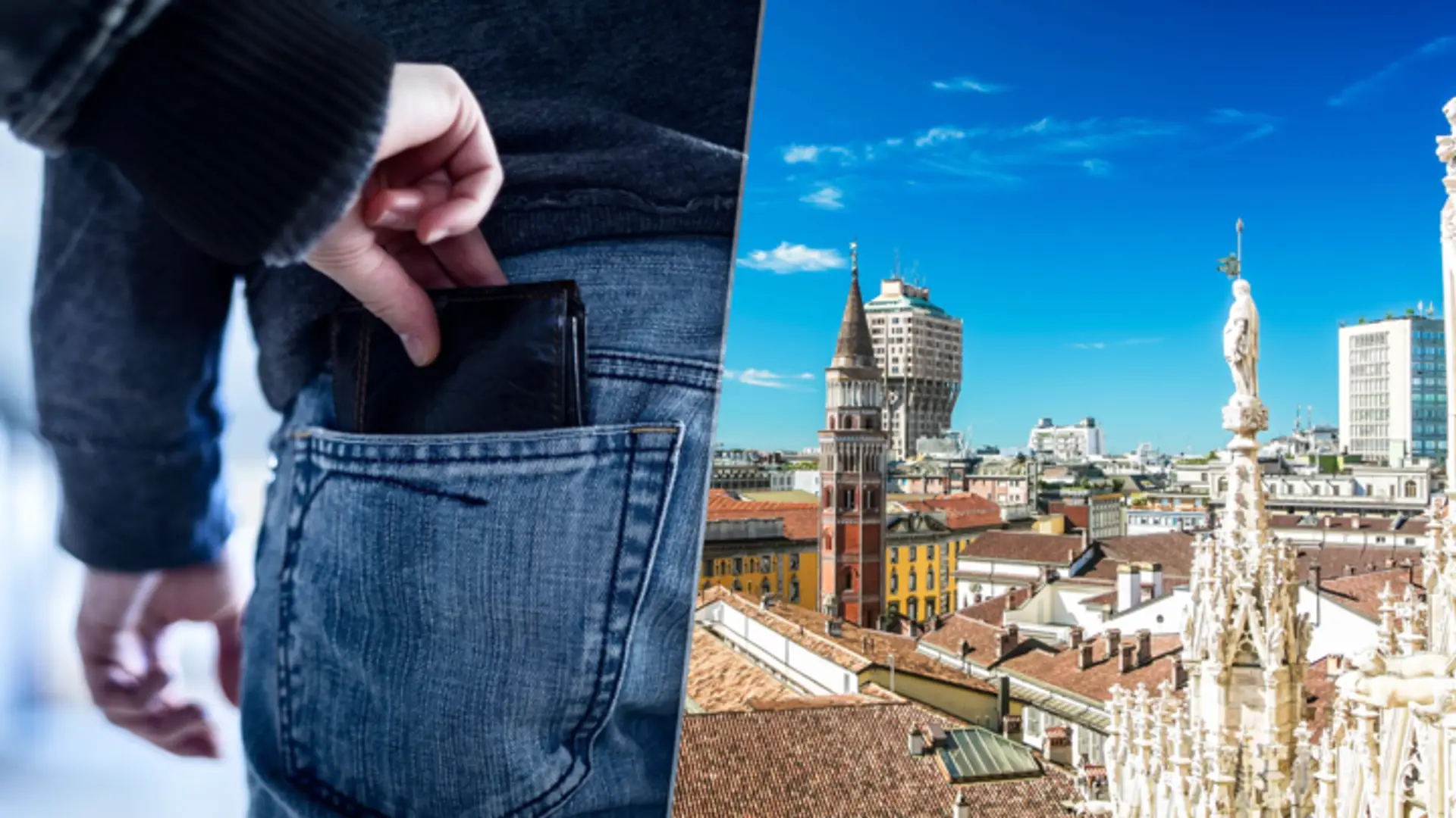 Vreckové krádeže v Európe.