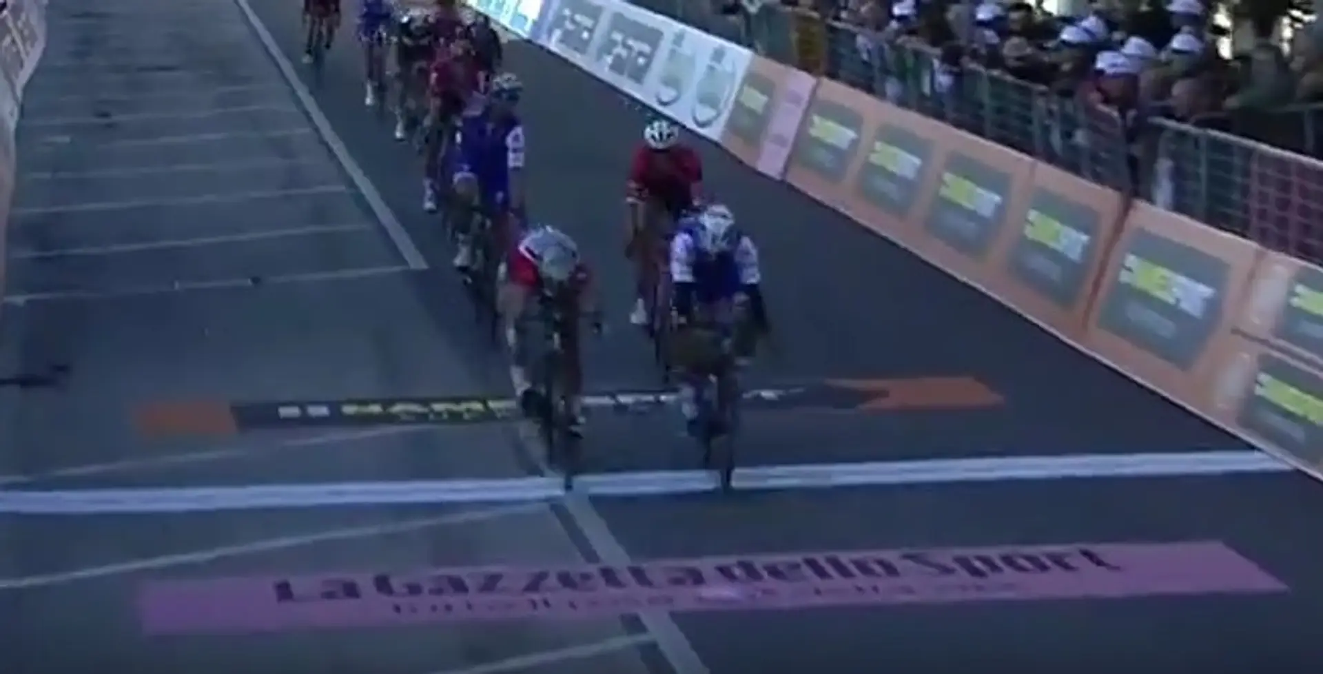 Sagan skončil tesne druhý za Gaviriom.