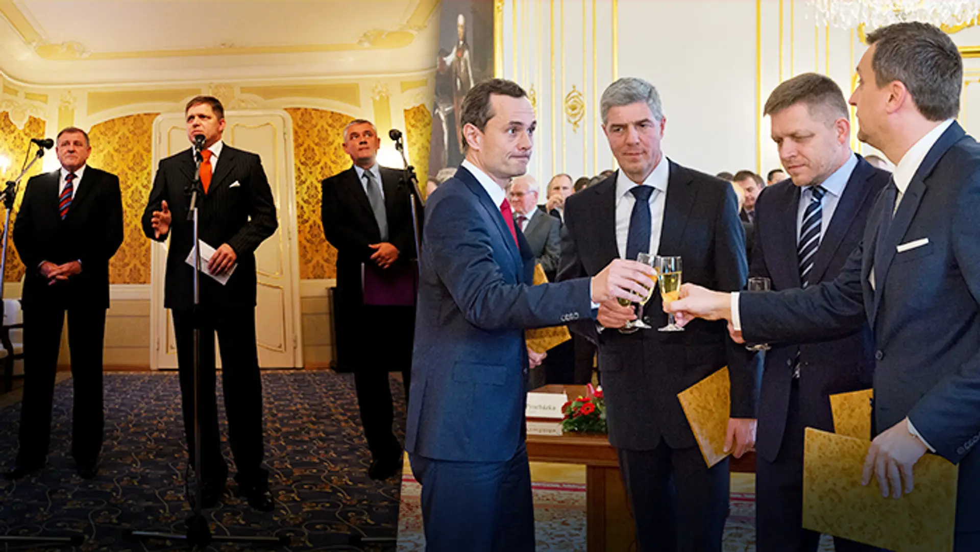 Koaliční partneri po voľbách v rokoch 2006 a 2016