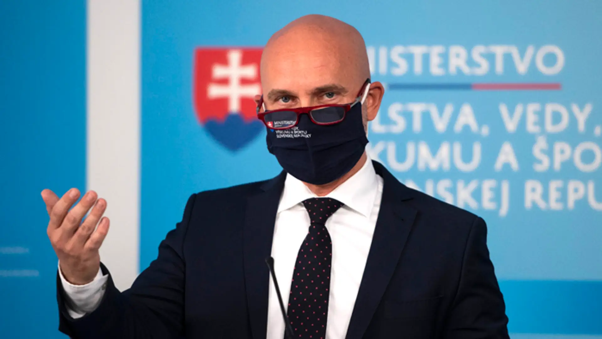 Minister školstva Branislav Gröhling (SaS).